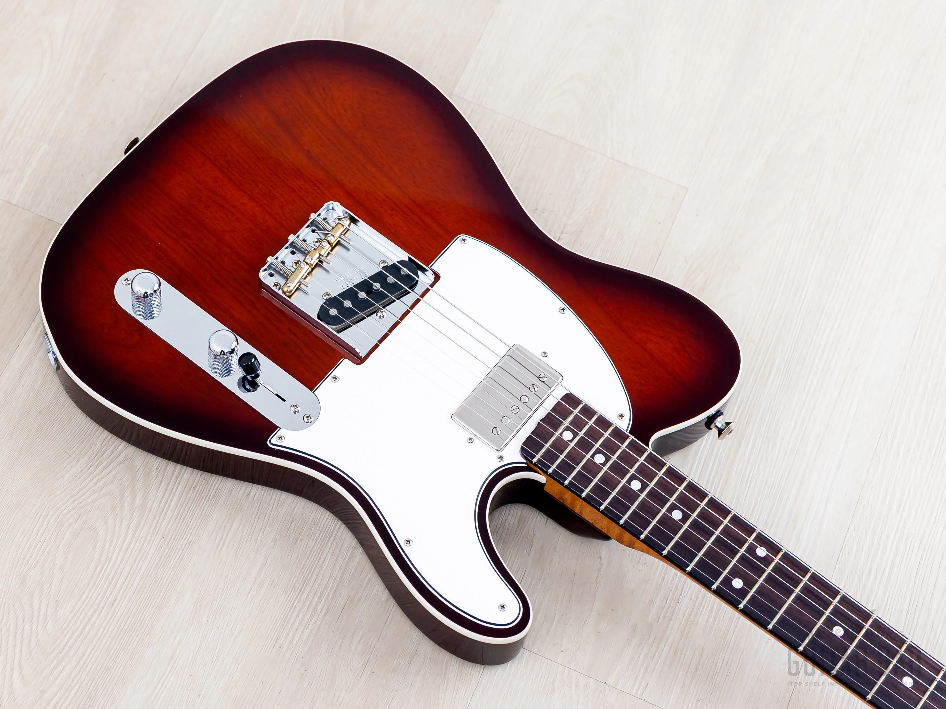 2024 Fender Custom Shop American Custom Telecaster NOS Violin Burst w/ Seymour Duncan SH-55 Humbucker - Image 7
