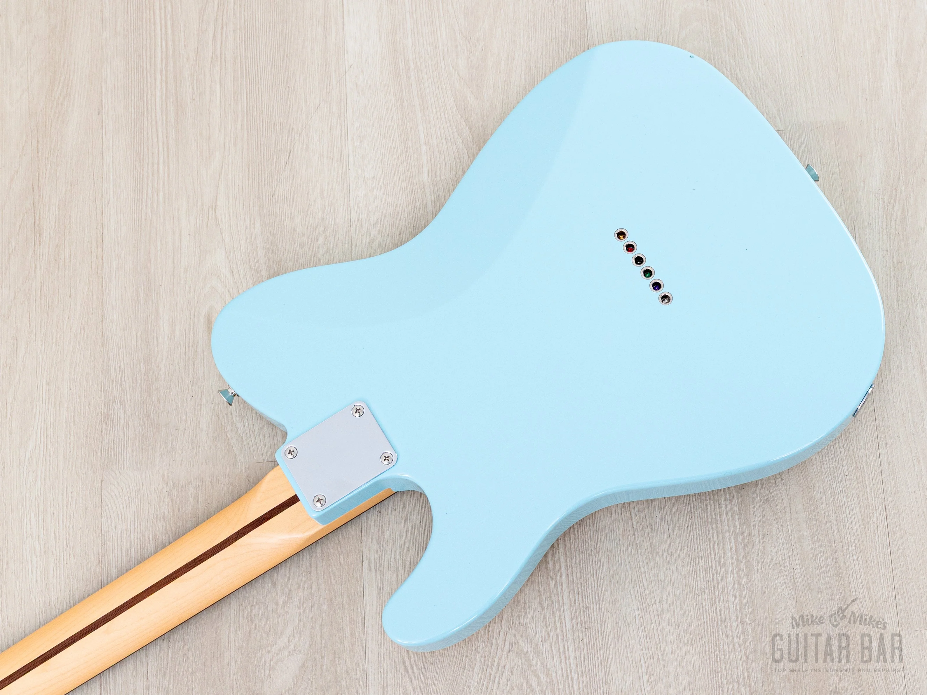 2024 Fender Hybrid II Telecaster FSR Daphne Blue + Headstock w/ Hangtags, Japan MIJ - Image 15