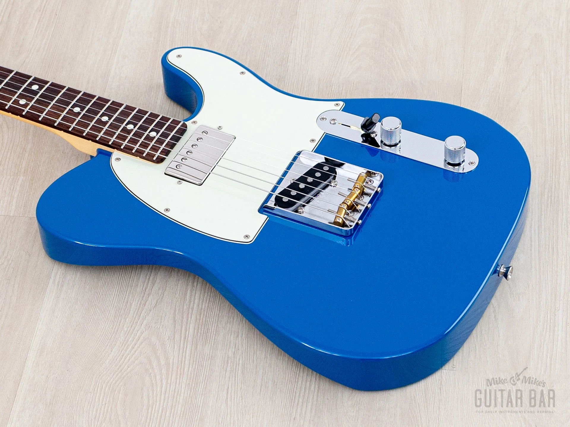 2024 Fender Hybrid II Telecaster SH Forest Blue w/ Humbucker, Japan MIJ - Image 10