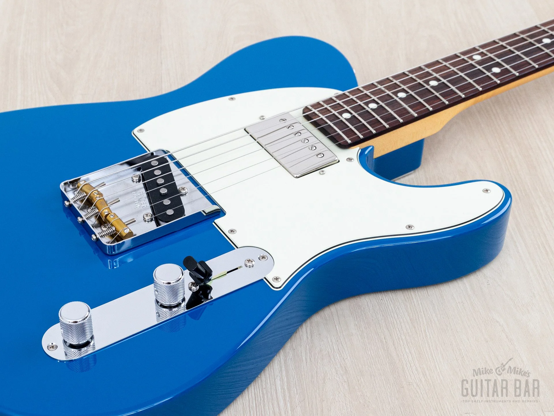 2024 Fender Hybrid II Telecaster SH Forest Blue w/ Humbucker, Japan MIJ - Image 6