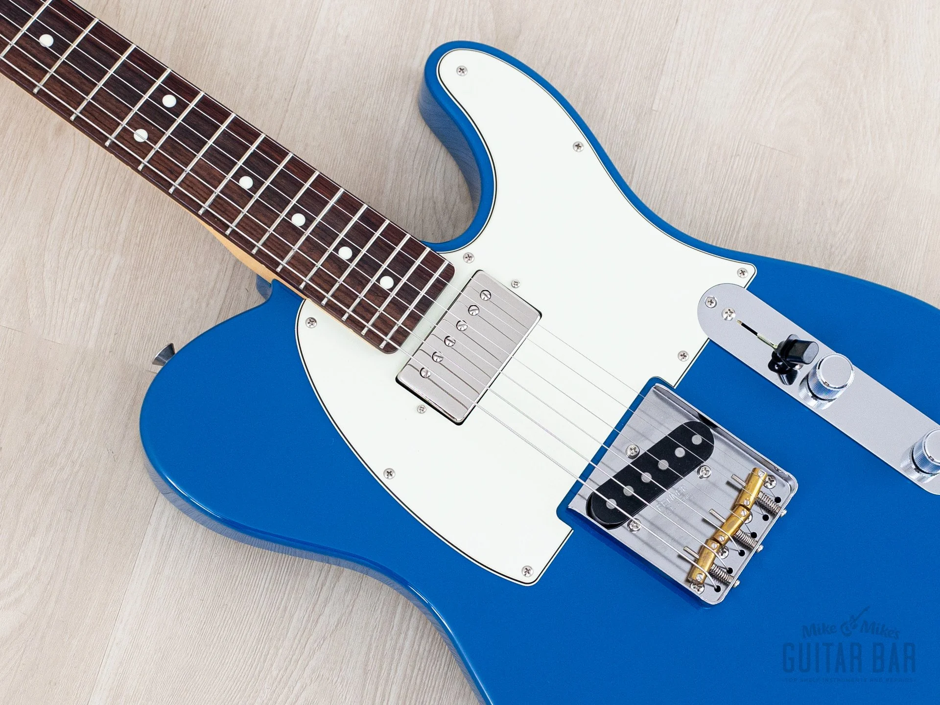 2024 Fender Hybrid II Telecaster SH Forest Blue w/ Humbucker, Japan MIJ - Image 7