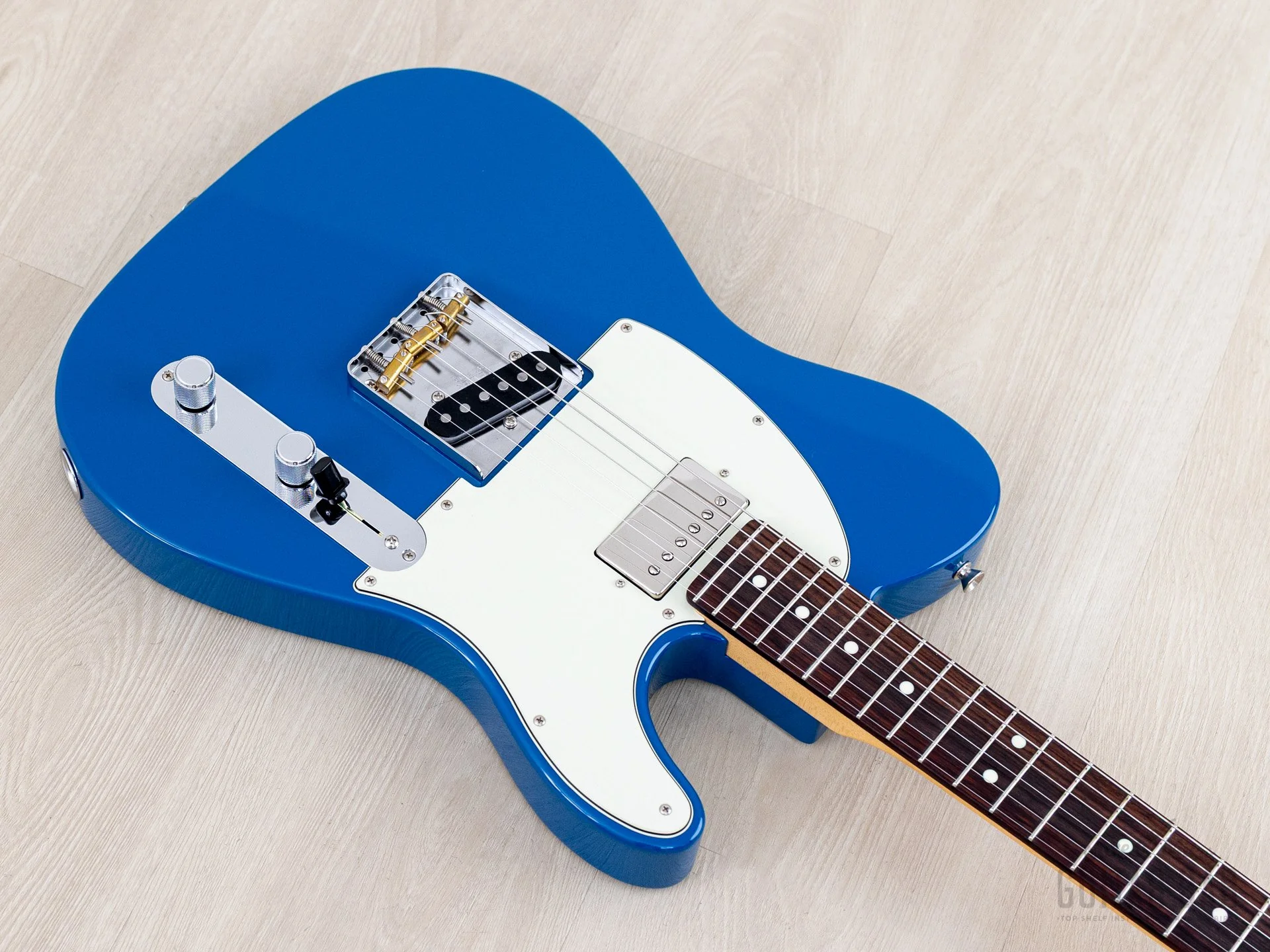 2024 Fender Hybrid II Telecaster SH Forest Blue w/ Humbucker, Japan MIJ - Image 9