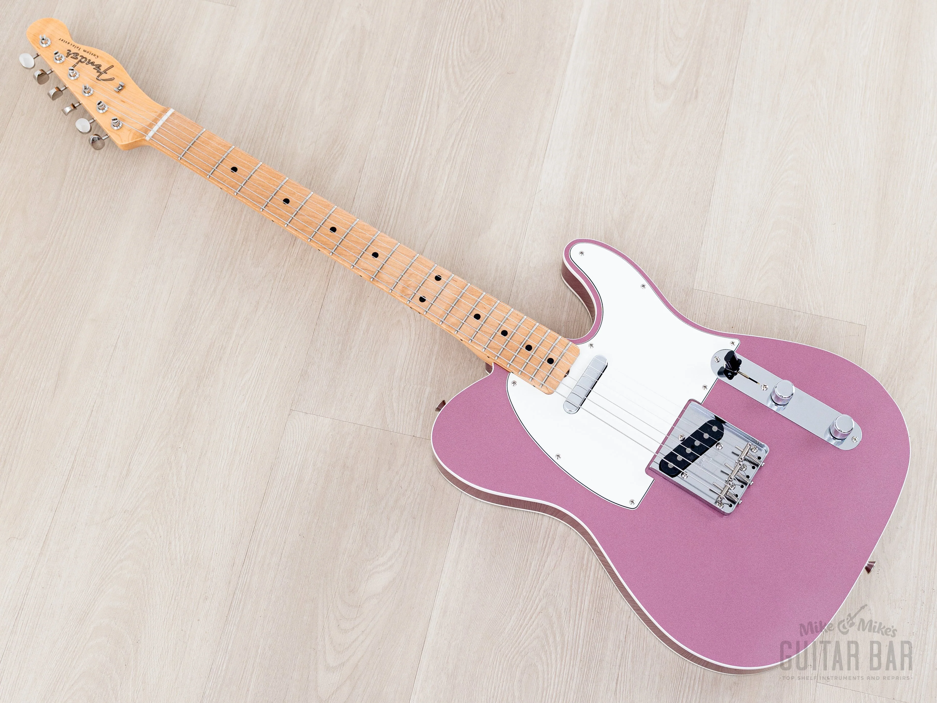 2024 Fender Traditional II ‘60s Telecaster Custom FSR Burgundy Mist w/ Maple Fretboard & Hangtags, Japan MIJ - Image 12