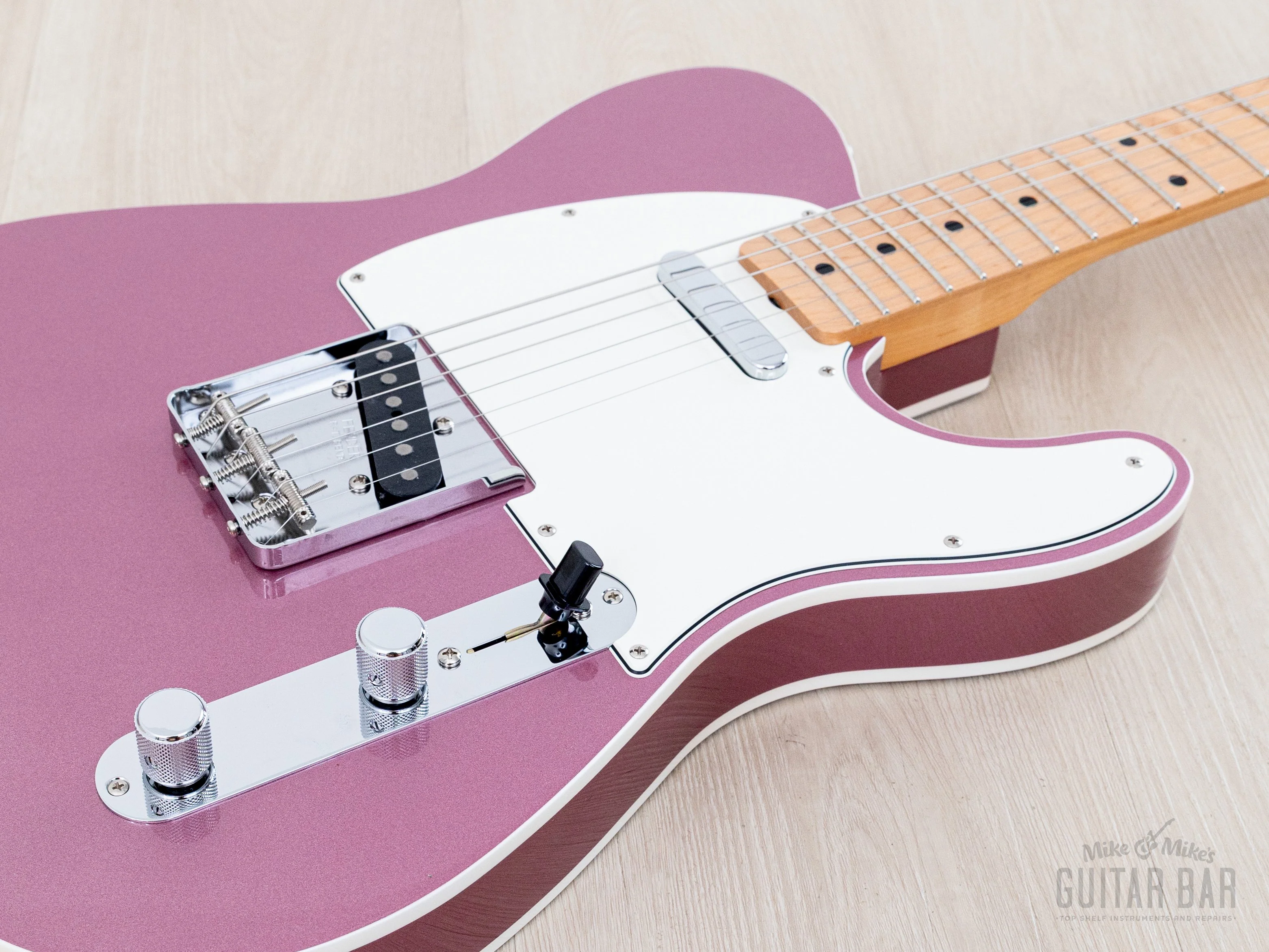 2024 Fender Traditional II ‘60s Telecaster Custom FSR Burgundy Mist w/ Maple Fretboard & Hangtags, Japan MIJ - Image 6