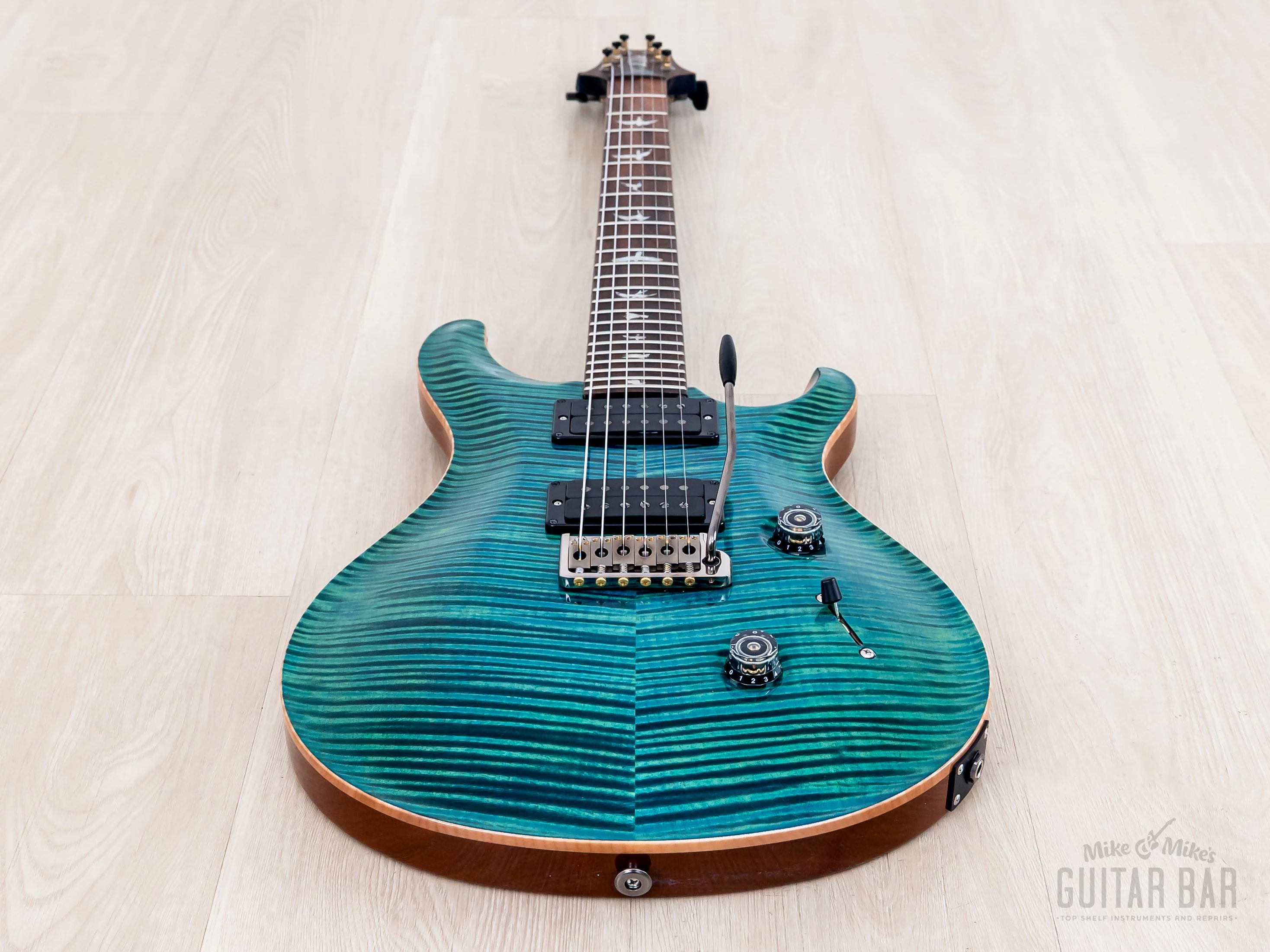 2024 Paul Reed Smith Wood Library Custom 24 Laguna, Tiger Maple + Brazilian Rosewood - Image 11