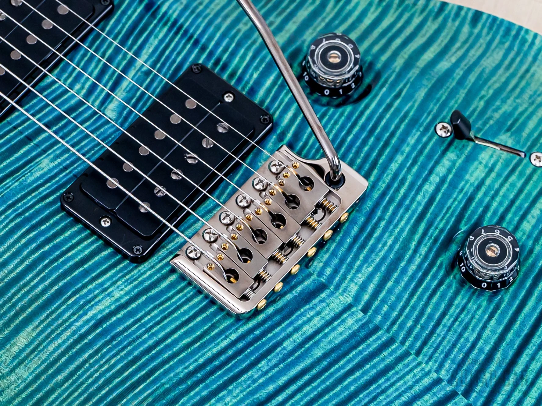 2024 Paul Reed Smith Wood Library Custom 24 Laguna, Tiger Maple + Brazilian Rosewood - Image 8