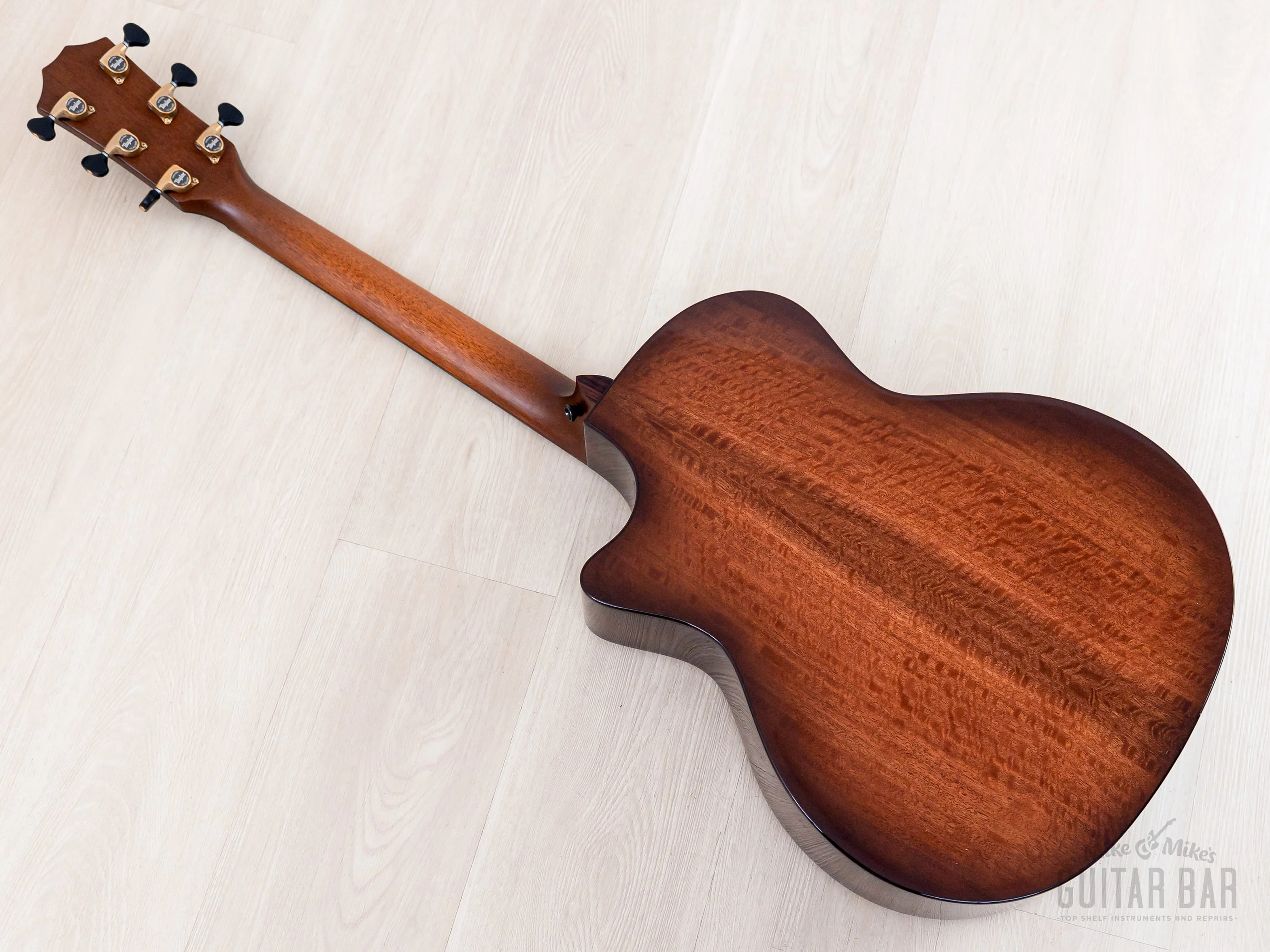 2024 Taylor Custom Grand Auditorium Acoustic Electric Guitar Western Red Cedar + Indian Rosewood - Image 16