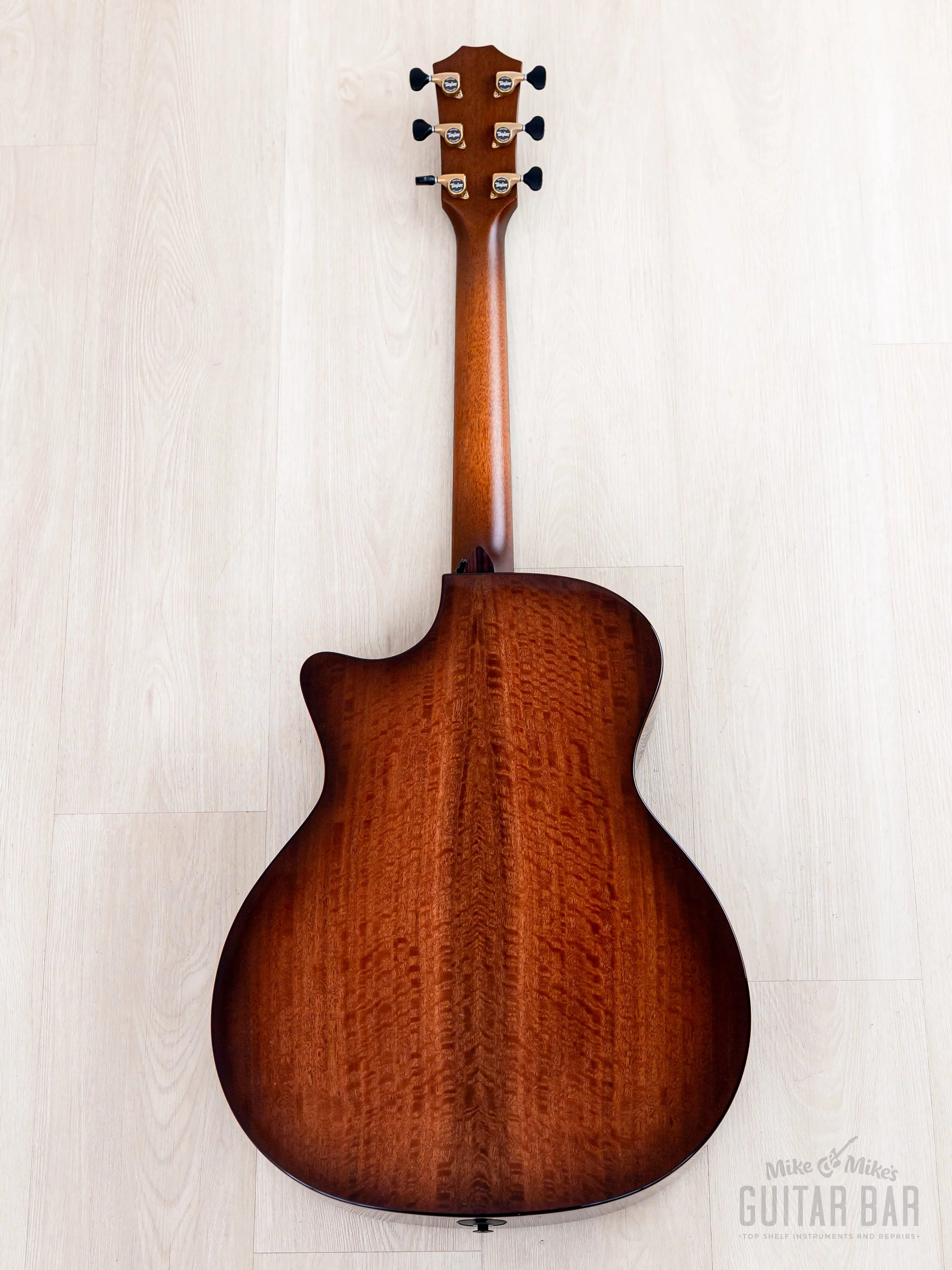 2024 Taylor Custom Grand Auditorium Acoustic Electric Guitar Western Red Cedar + Indian Rosewood - Image 3