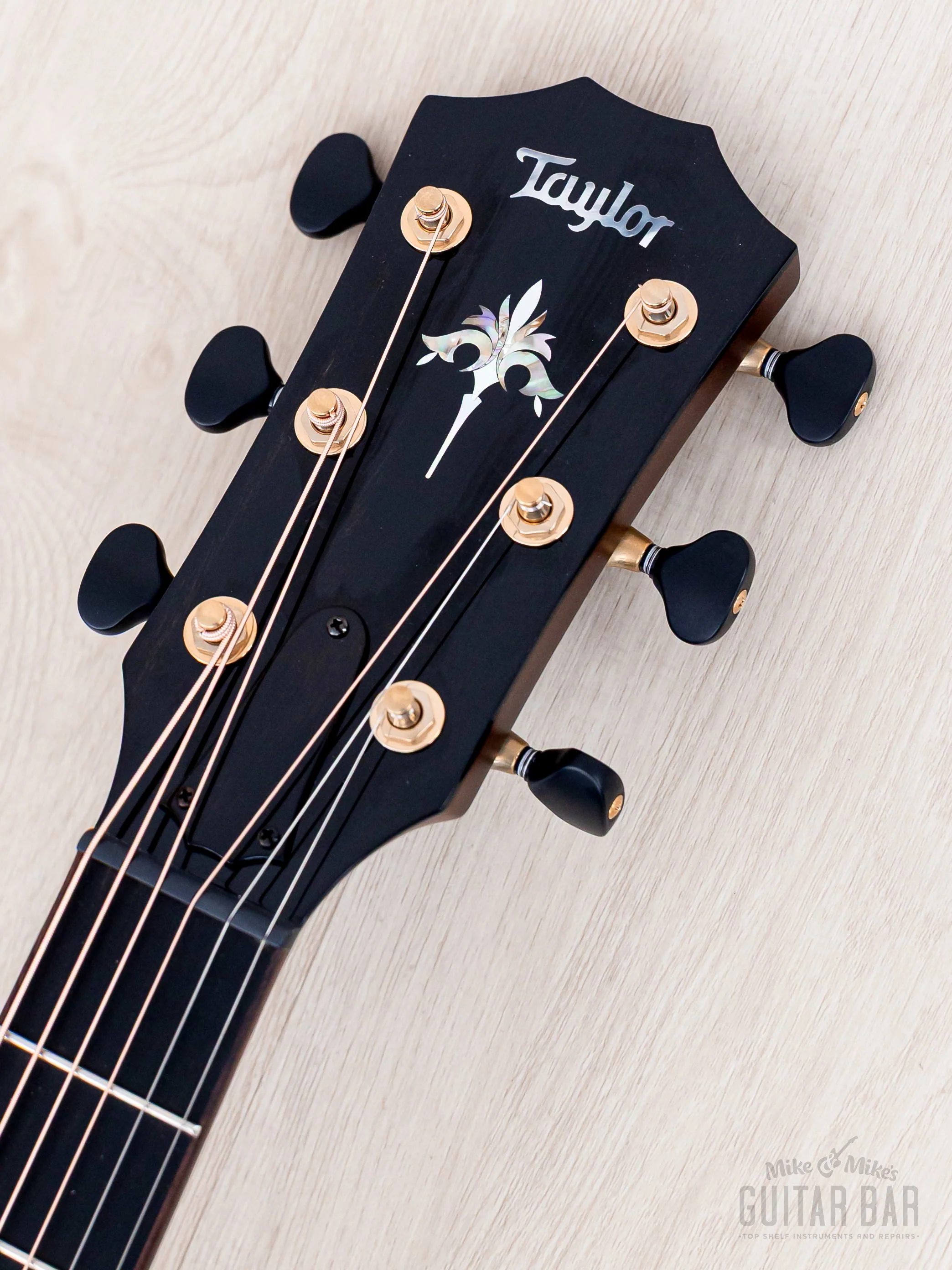 2024 Taylor Custom Grand Auditorium Acoustic Electric Guitar Western Red Cedar + Indian Rosewood - Image 4