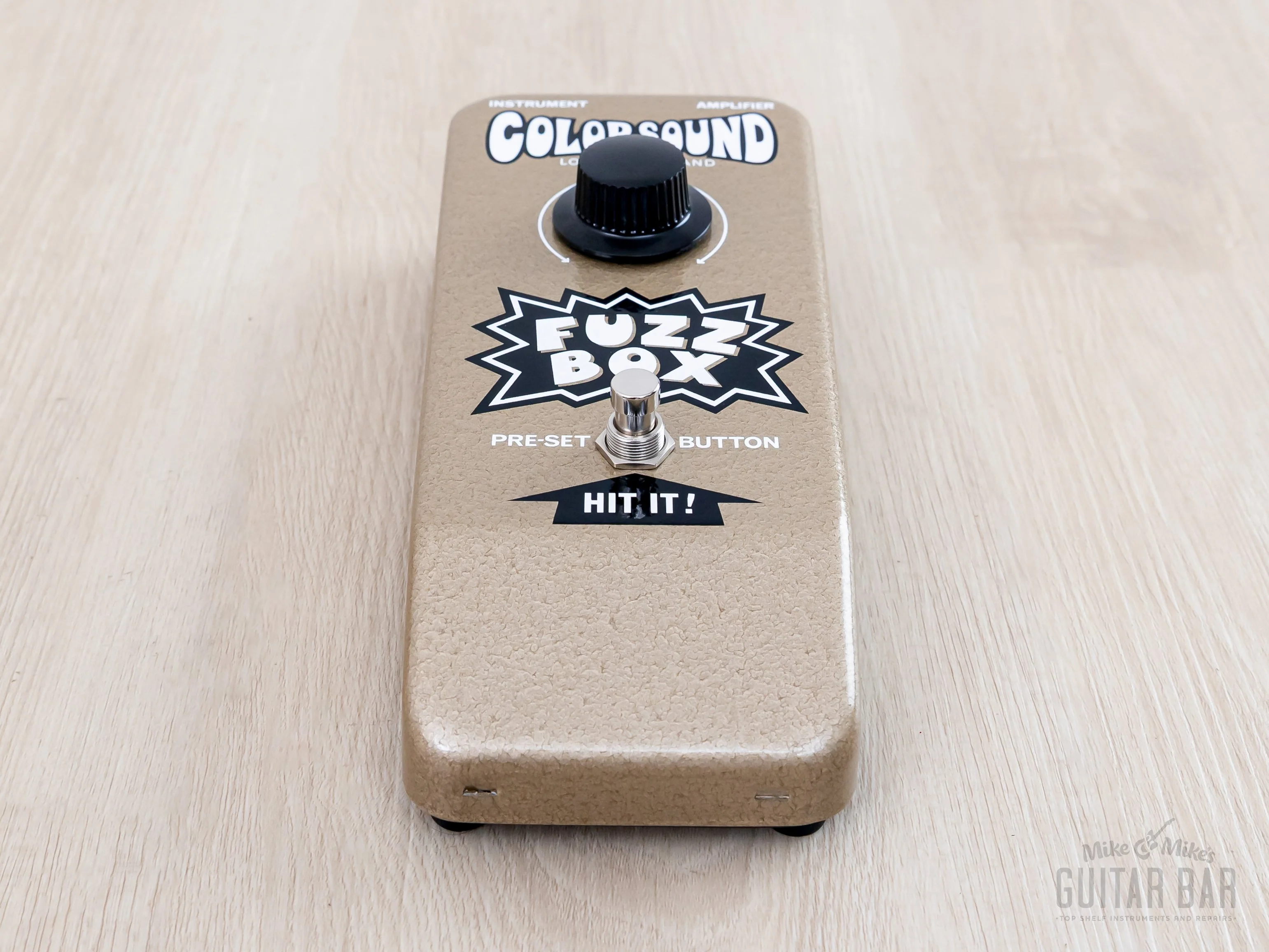 2025 Colorsound Sataka Hybrid One Knob Mk 1.5 Tone Bender Fuzz, Mint w/ Box, David Main D*A*M - Image 3