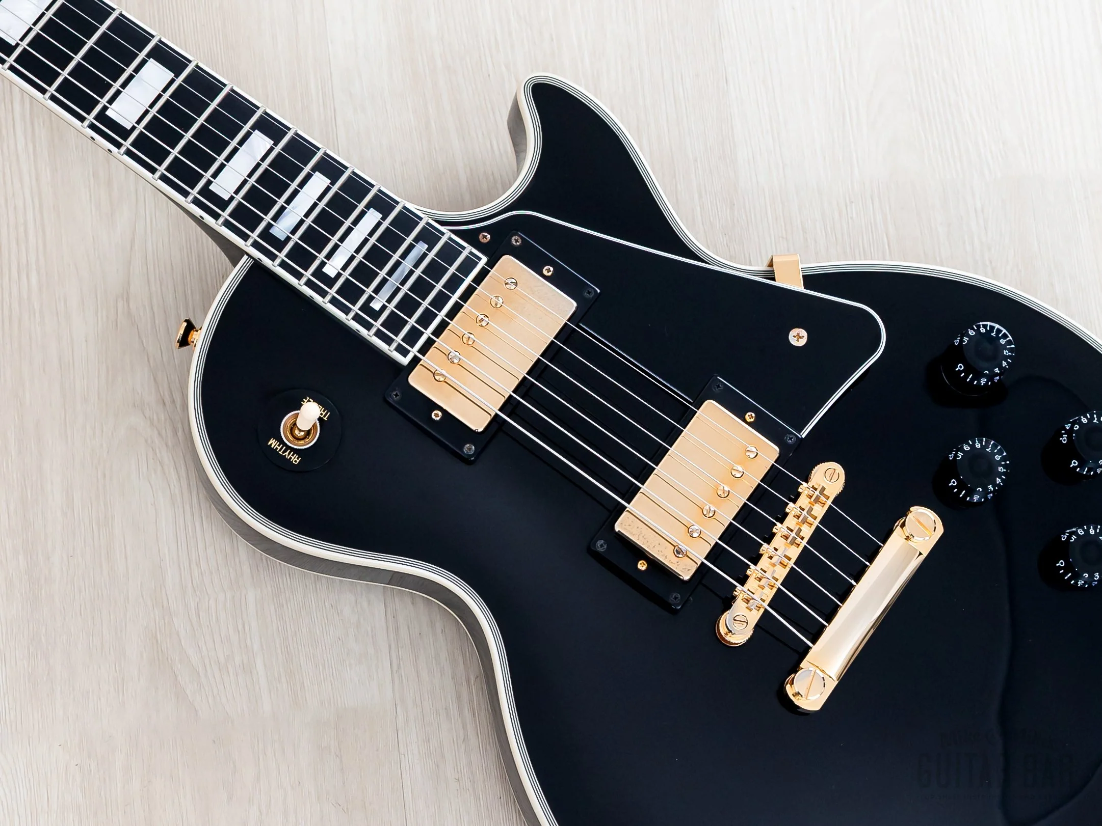 2025 Epiphone IGC Les Paul Custom Black Beauty w/ Gibson USA Pickups & Case - Image 7