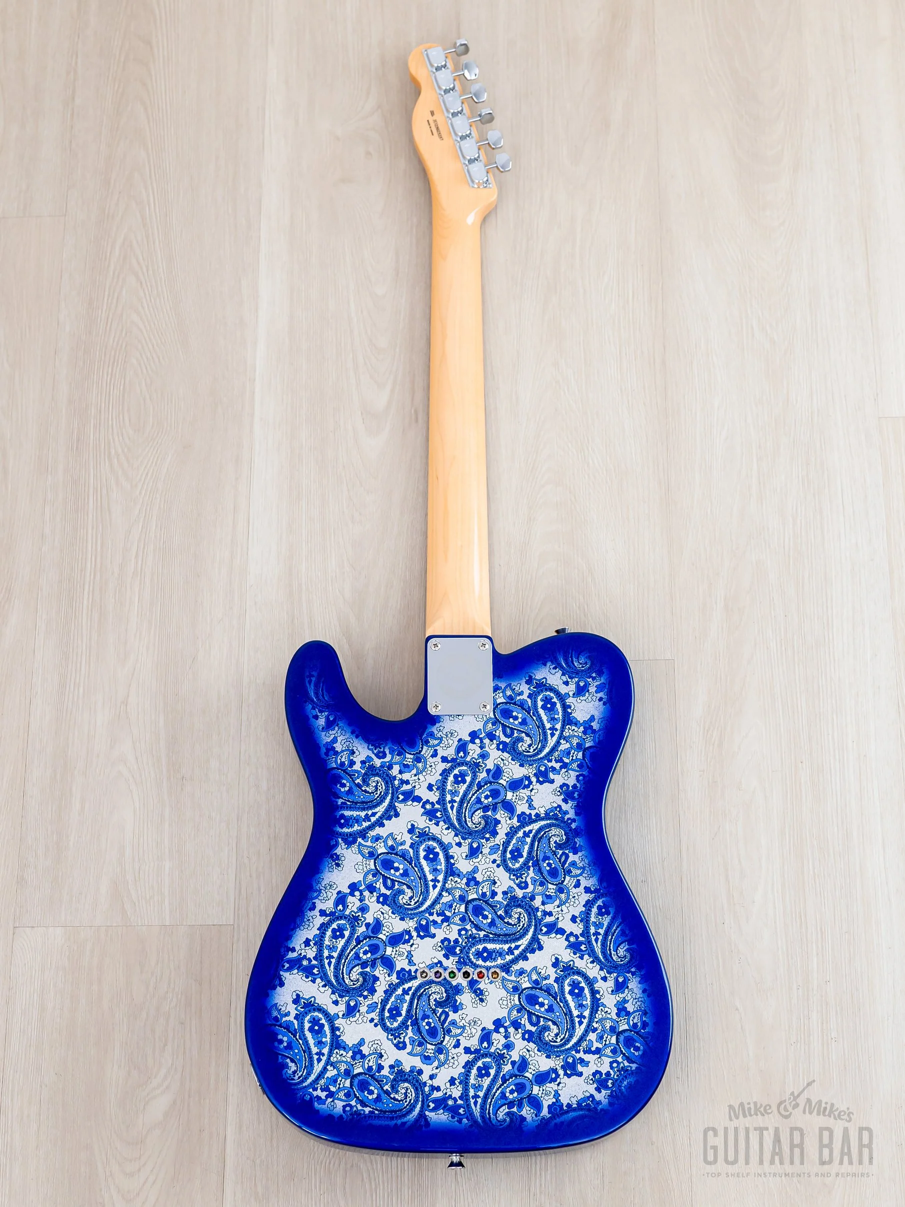 2025 Fender Limited Telecaster Indigo Paisley, Mint w/ Hangtags, Japan MIJ - Image 3
