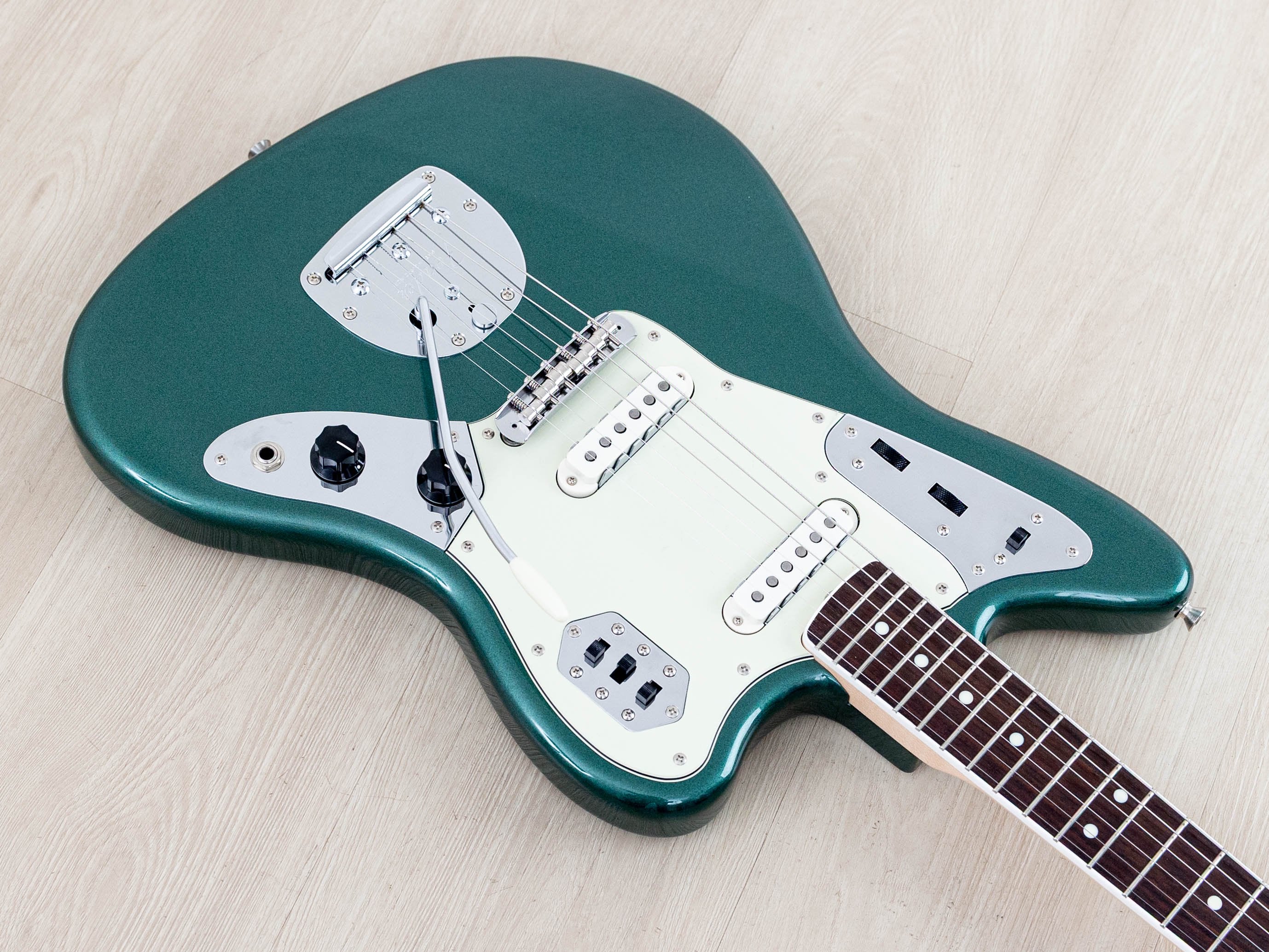 2025 Fender Traditional II 60s Jaguar FSR Sherwood Green '65 Spec w/ USA Pure Vintage Pickups, Japan MIJ - Image 9