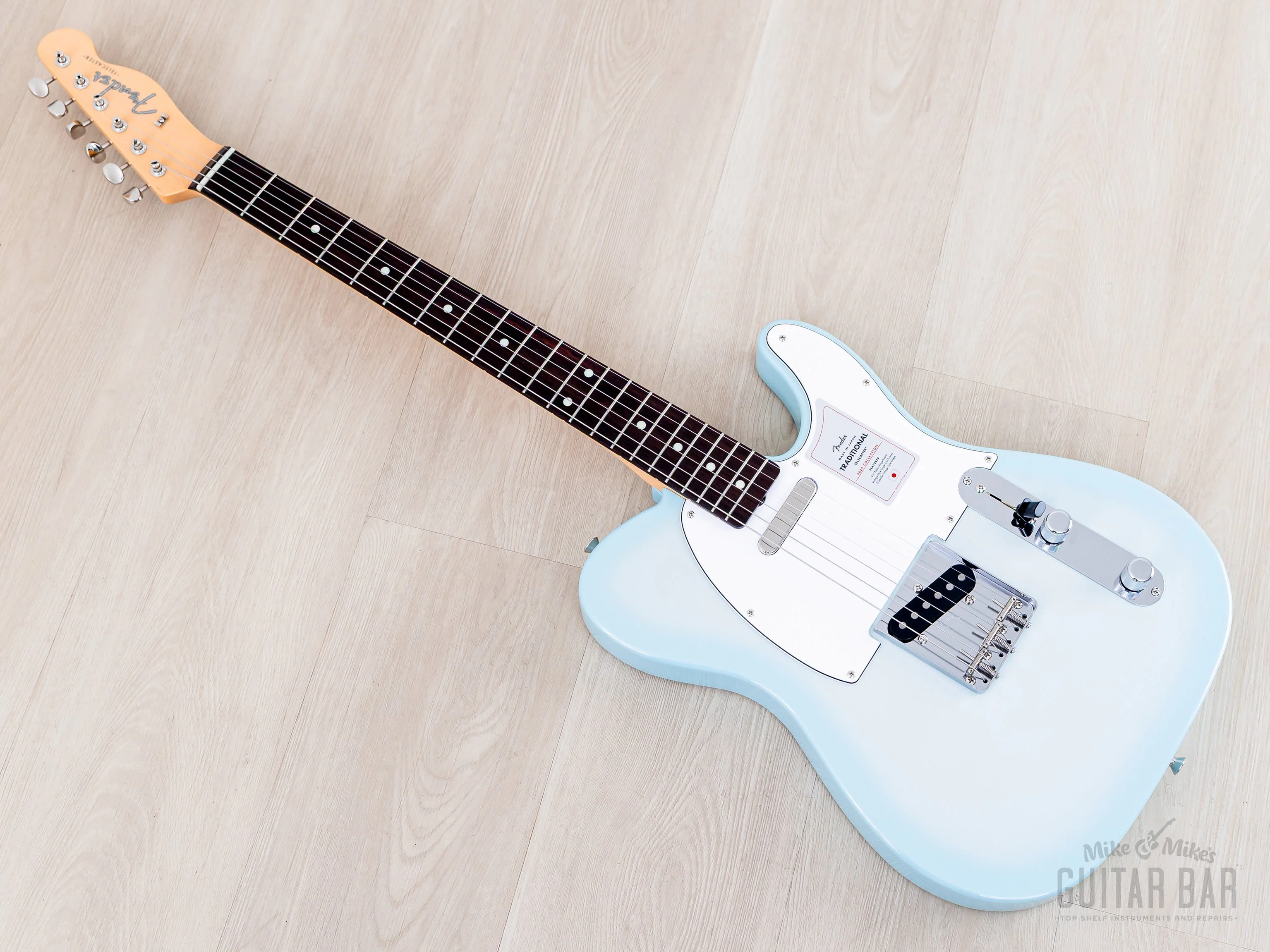 2025 Fender Traditional II ‘60s Telecaster Stardust Blue, Near-Mint w/ Hangtags, Japan MIJ - Image 11
