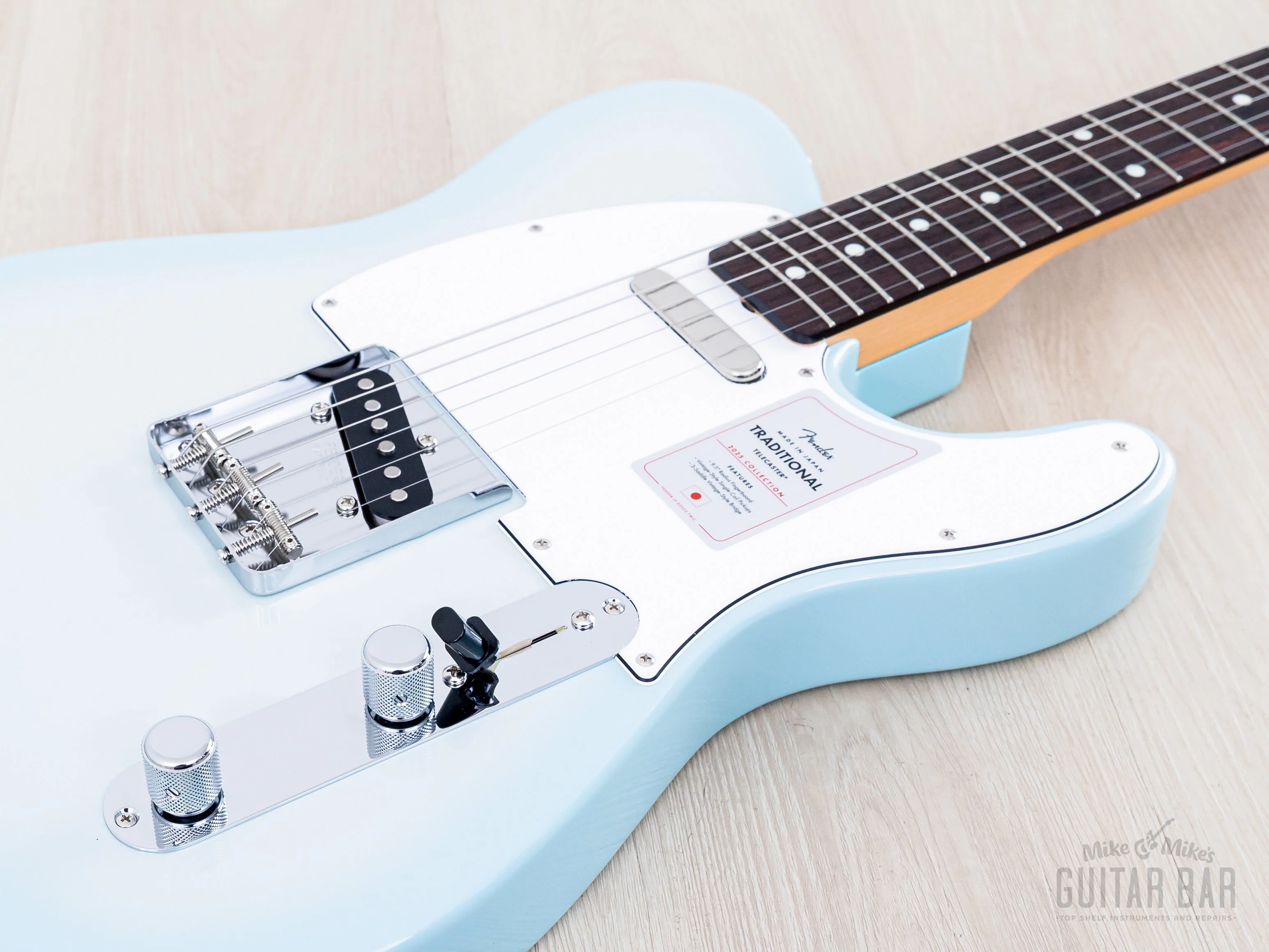 2025 Fender Traditional II ‘60s Telecaster Stardust Blue, Near-Mint w/ Hangtags, Japan MIJ - Image 6