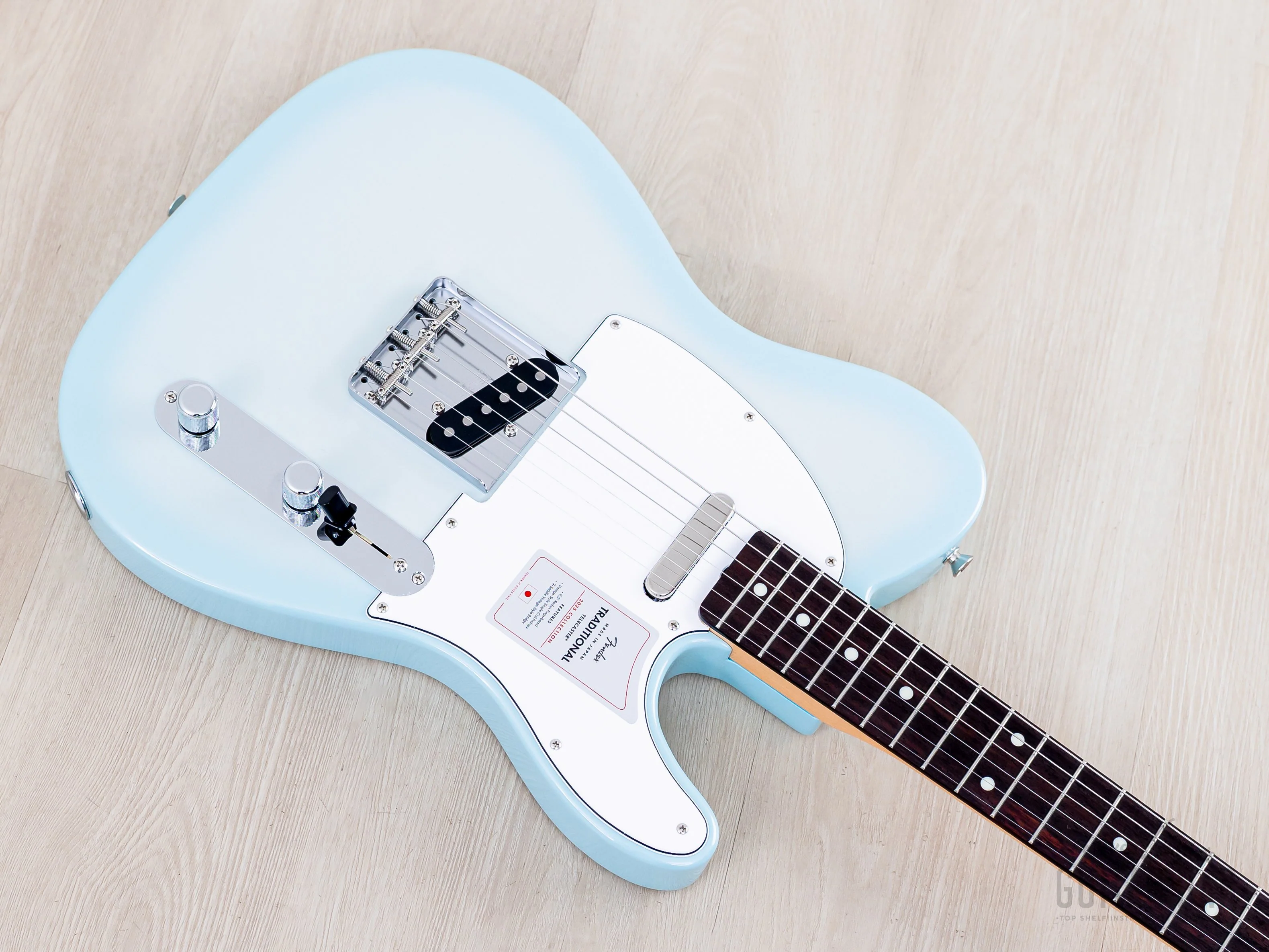 2025 Fender Traditional II ‘60s Telecaster Stardust Blue, Near-Mint w/ Hangtags, Japan MIJ - Image 8