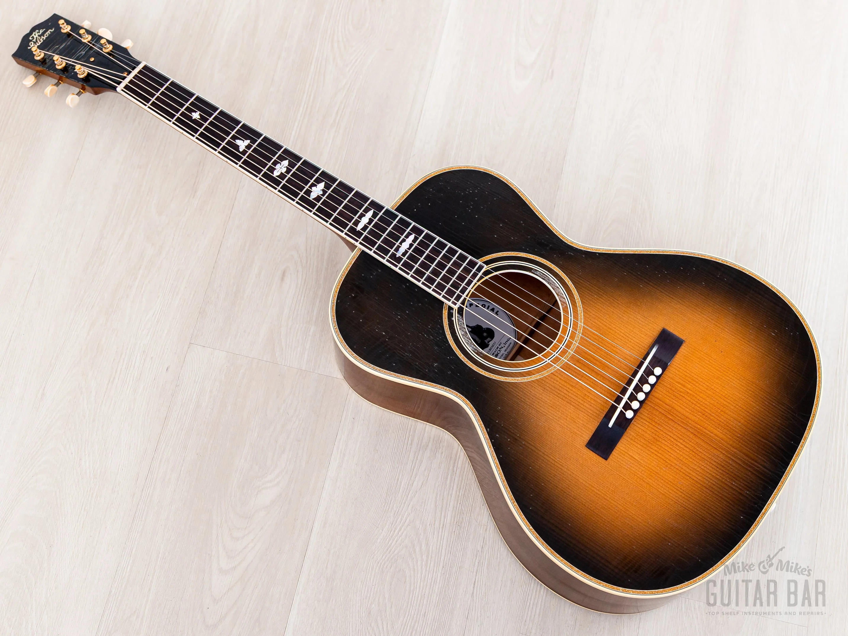 2025 Gibson Custom 1929 Nick Lucas Special Murphy Lab Light Aged Argentine Grey, Mint w/ Case, CoA - Image 13