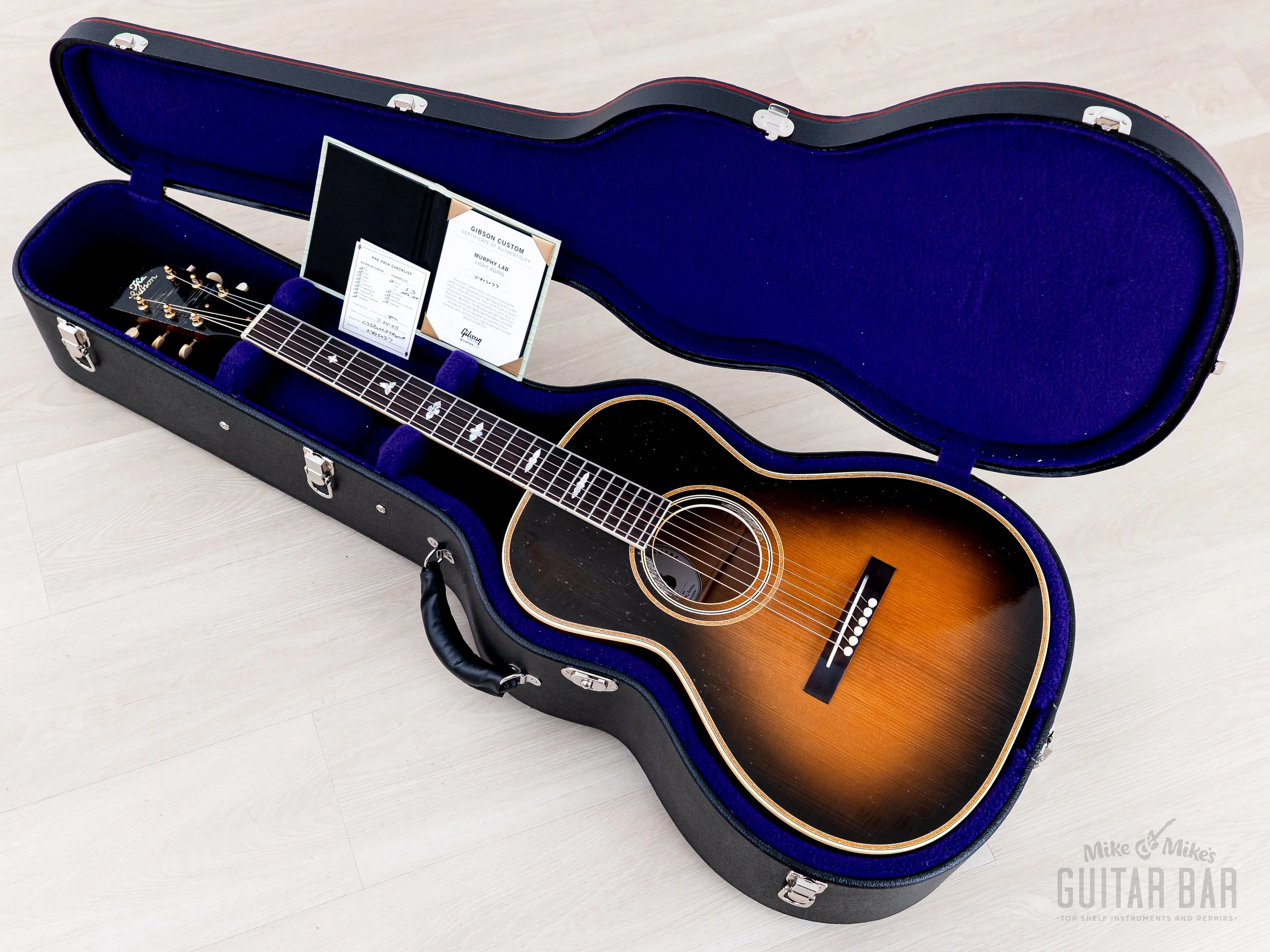 2025 Gibson Custom 1929 Nick Lucas Special Murphy Lab Light Aged Argentine Grey, Mint w/ Case, CoA - Image 21