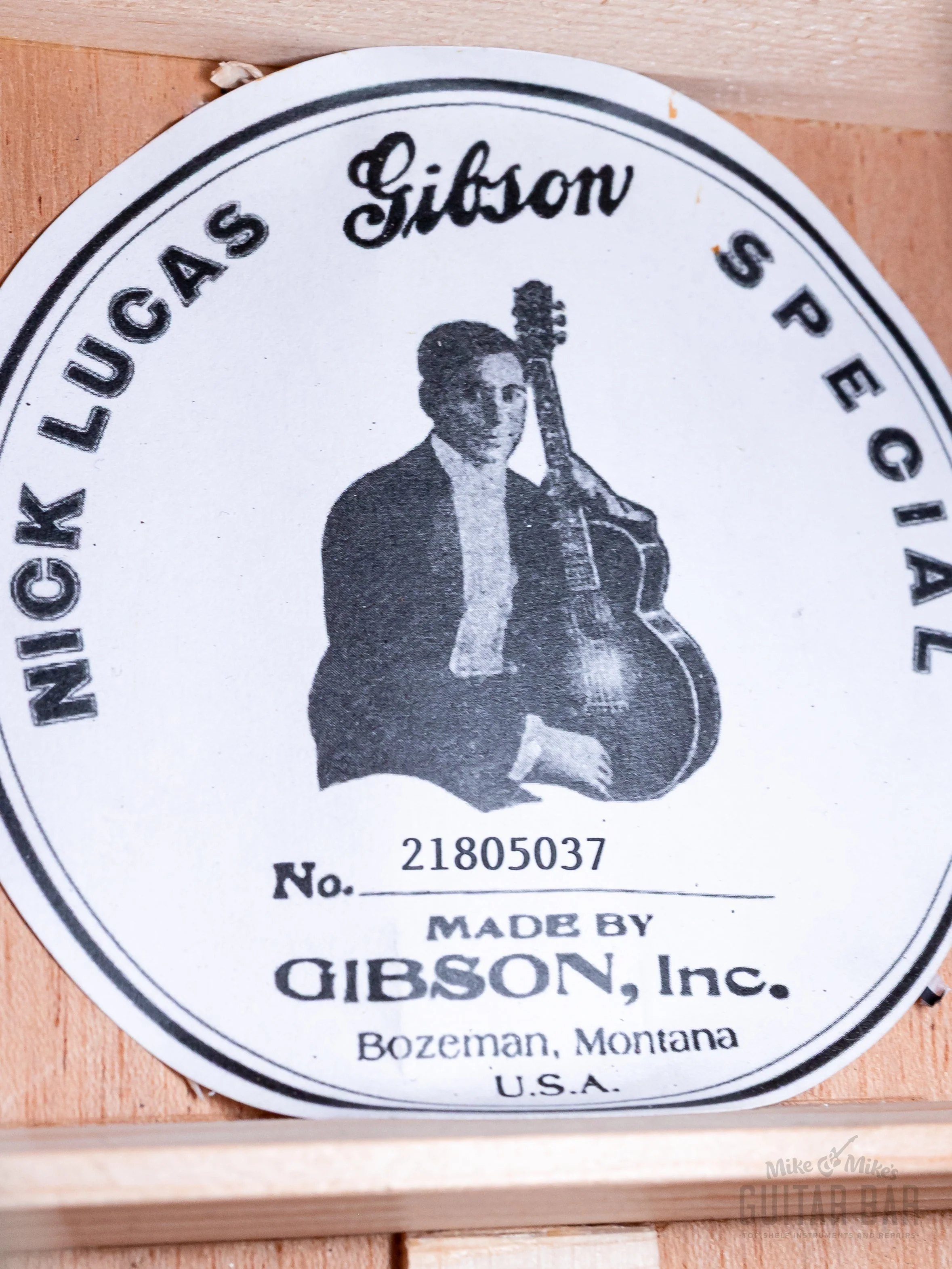 2025 Gibson Custom 1929 Nick Lucas Special Murphy Lab Light Aged Argentine Grey, Mint w/ Case, CoA - Image 6