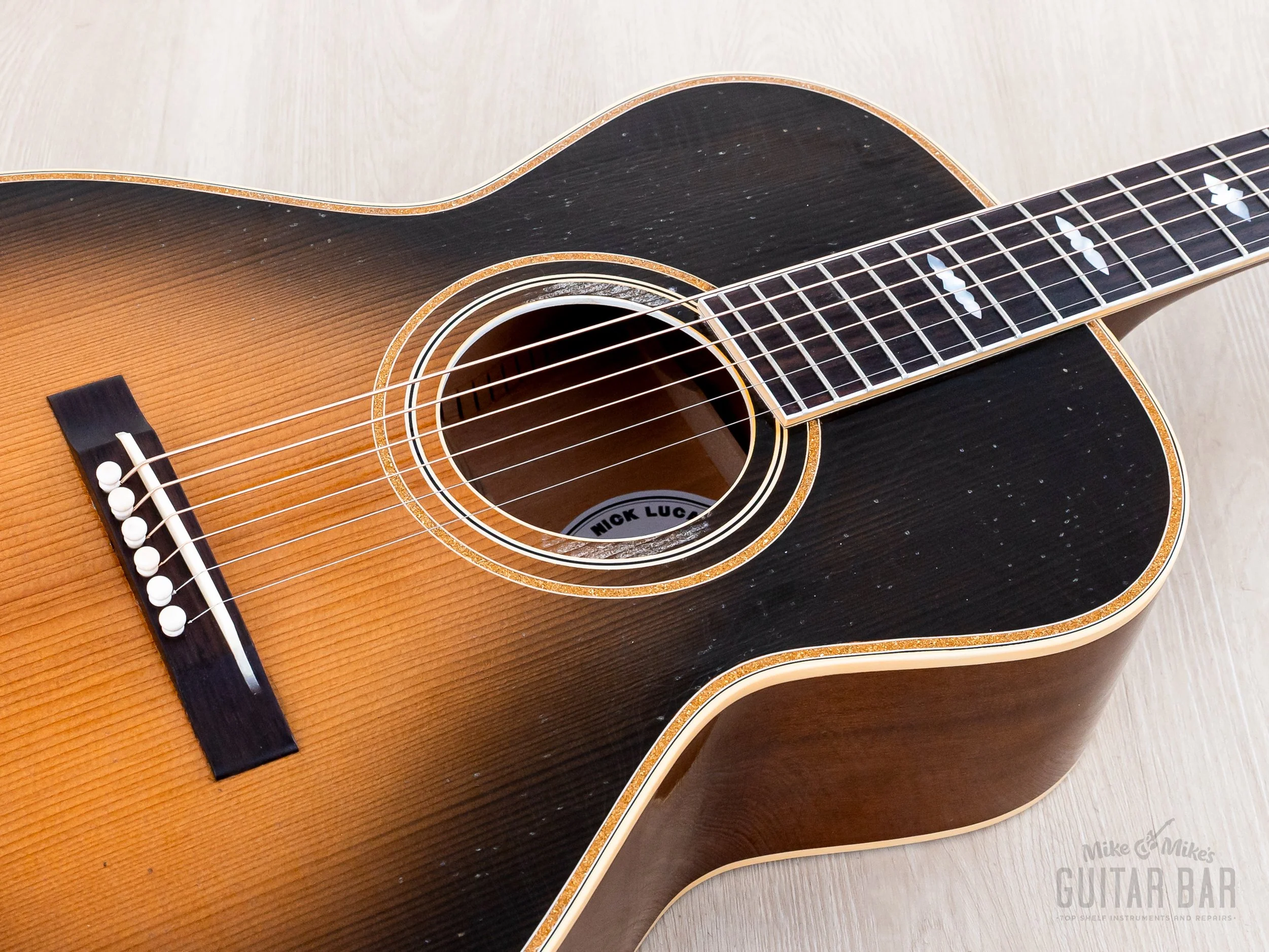 2025 Gibson Custom 1929 Nick Lucas Special Murphy Lab Light Aged Argentine Grey, Mint w/ Case, CoA - Image 8