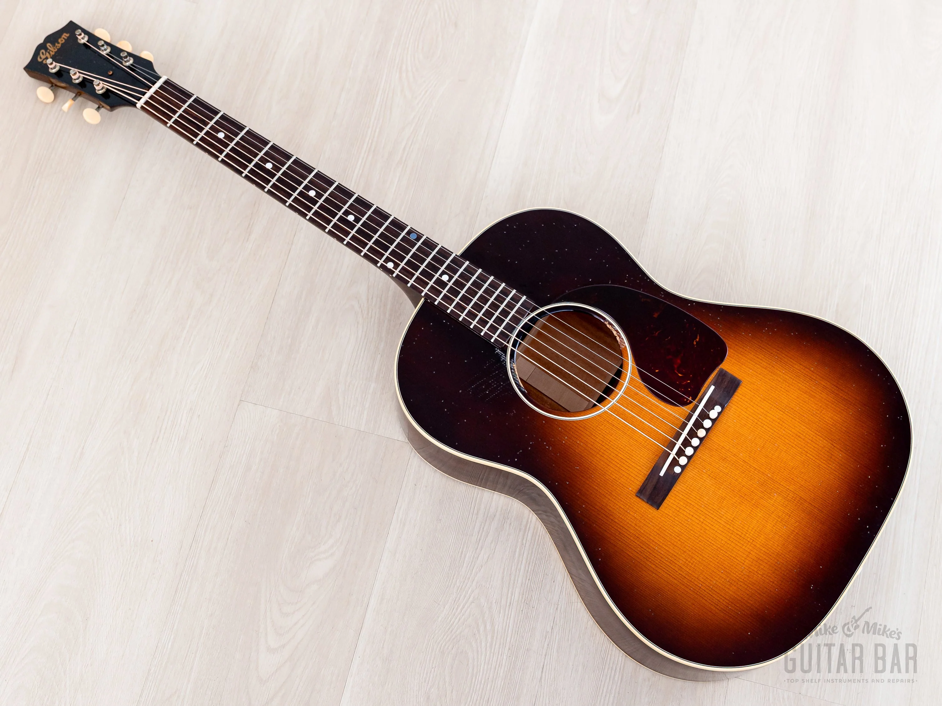 2025 Gibson Custom LG-2 Murphy Lab Light Aged 1946 Script Logo w/ Case, CoA - Image 13