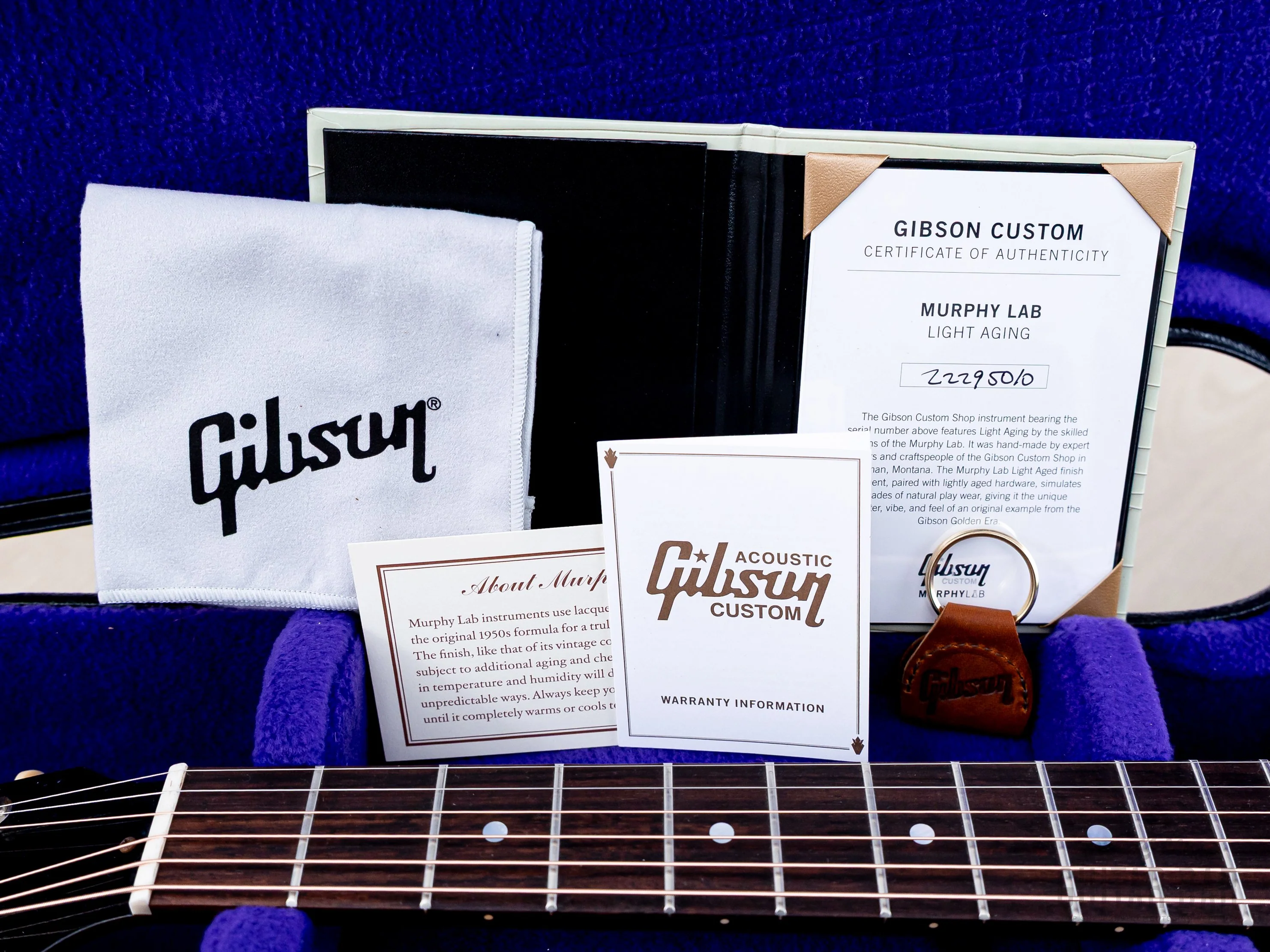 2025 Gibson Custom LG-2 Murphy Lab Light Aged 1946 Script Logo w/ Case, CoA - Image 19