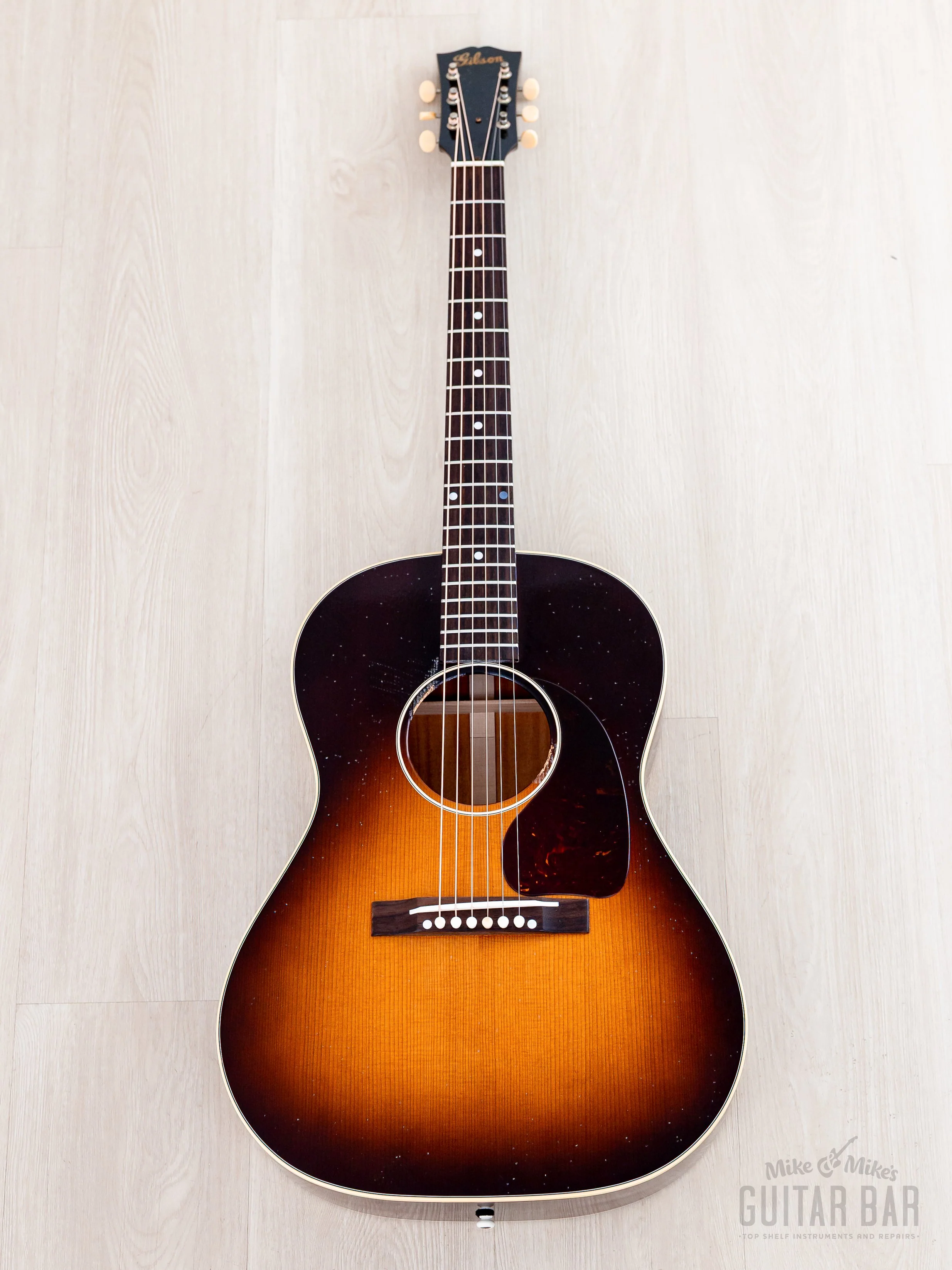 2025 Gibson Custom LG-2 Murphy Lab Light Aged 1946 Script Logo w/ Case, CoA - Image 2