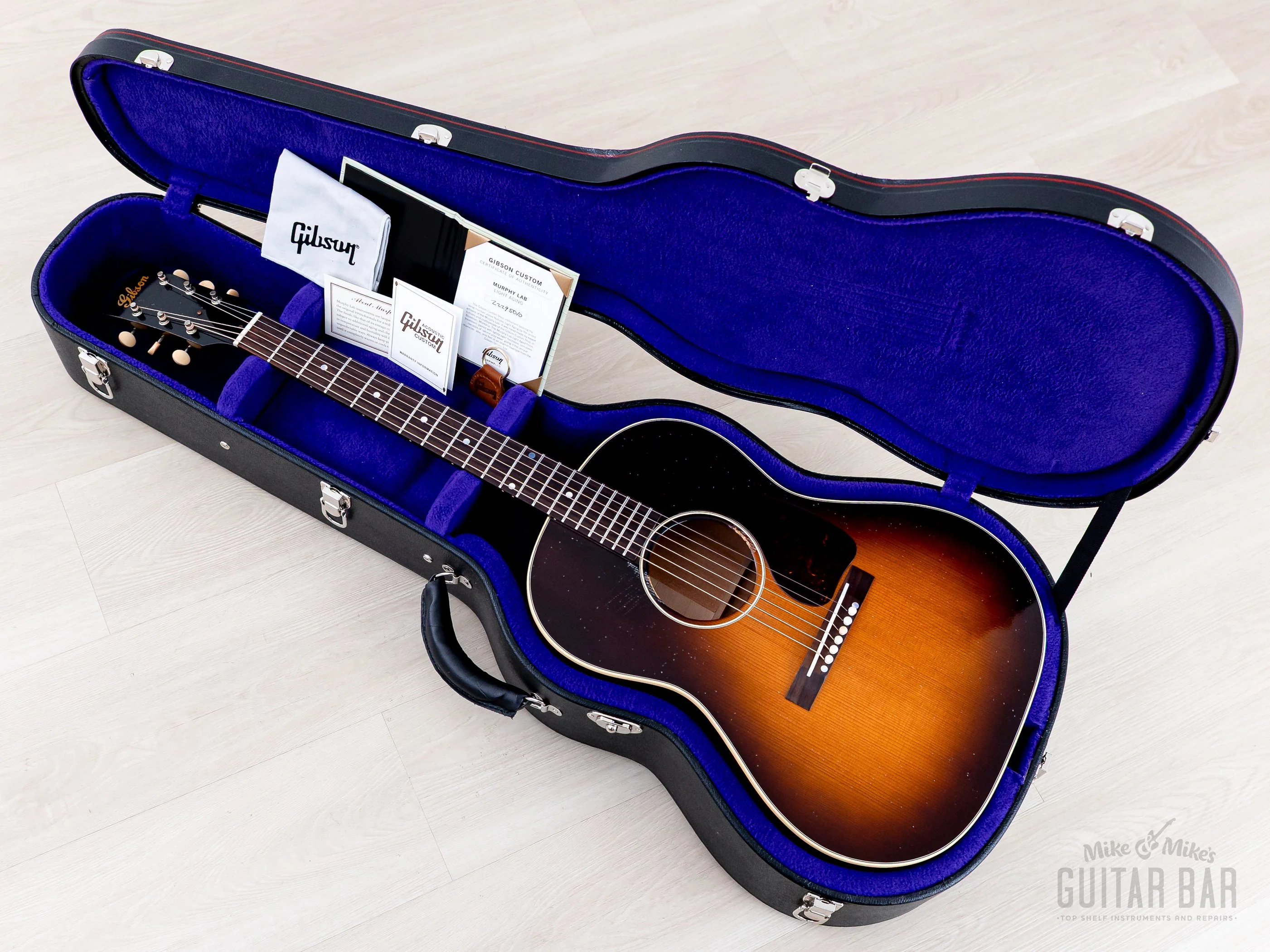2025 Gibson Custom LG-2 Murphy Lab Light Aged 1946 Script Logo w/ Case, CoA - Image 21