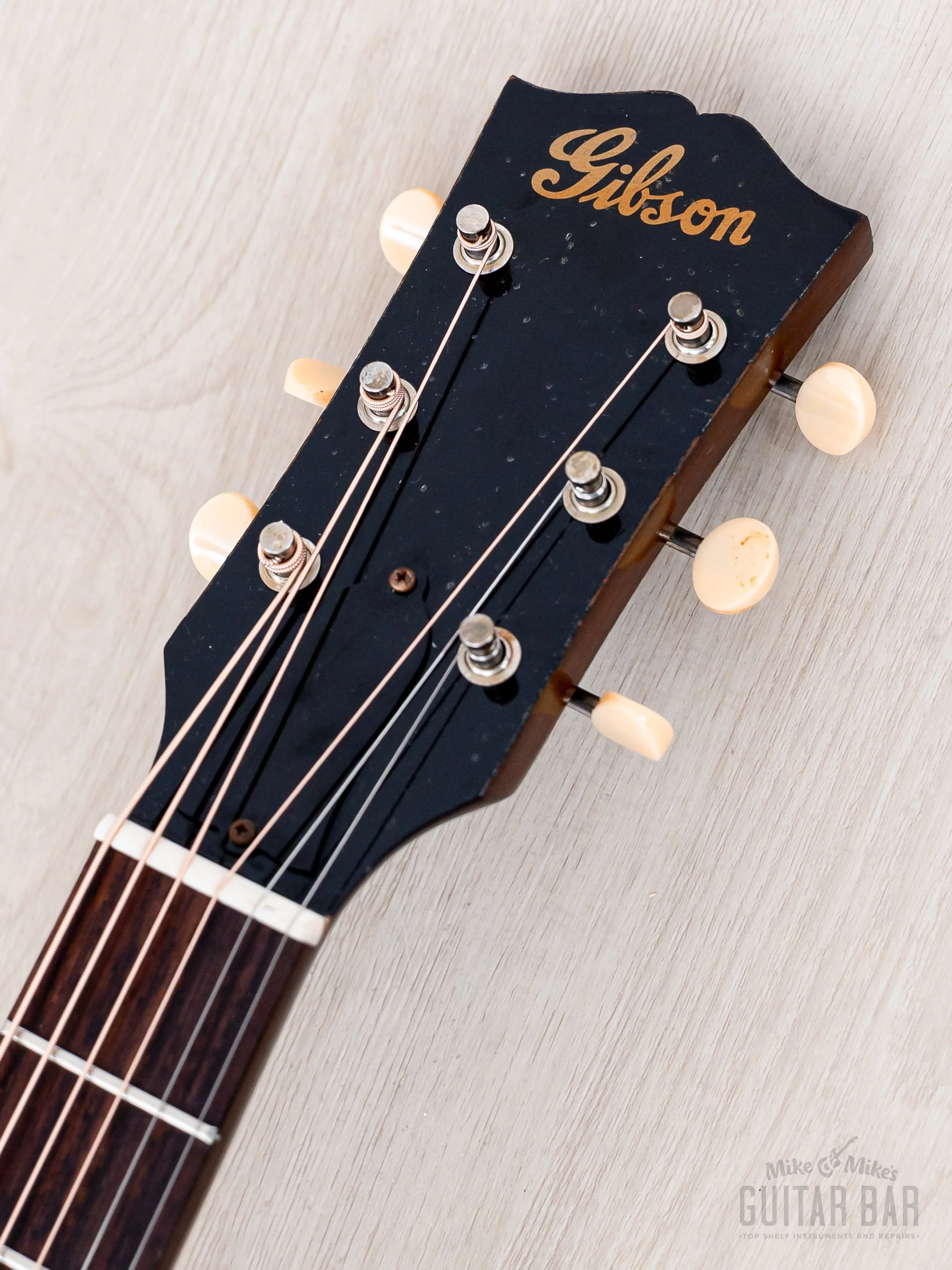 2025 Gibson Custom LG-2 Murphy Lab Light Aged 1946 Script Logo w/ Case, CoA - Image 4