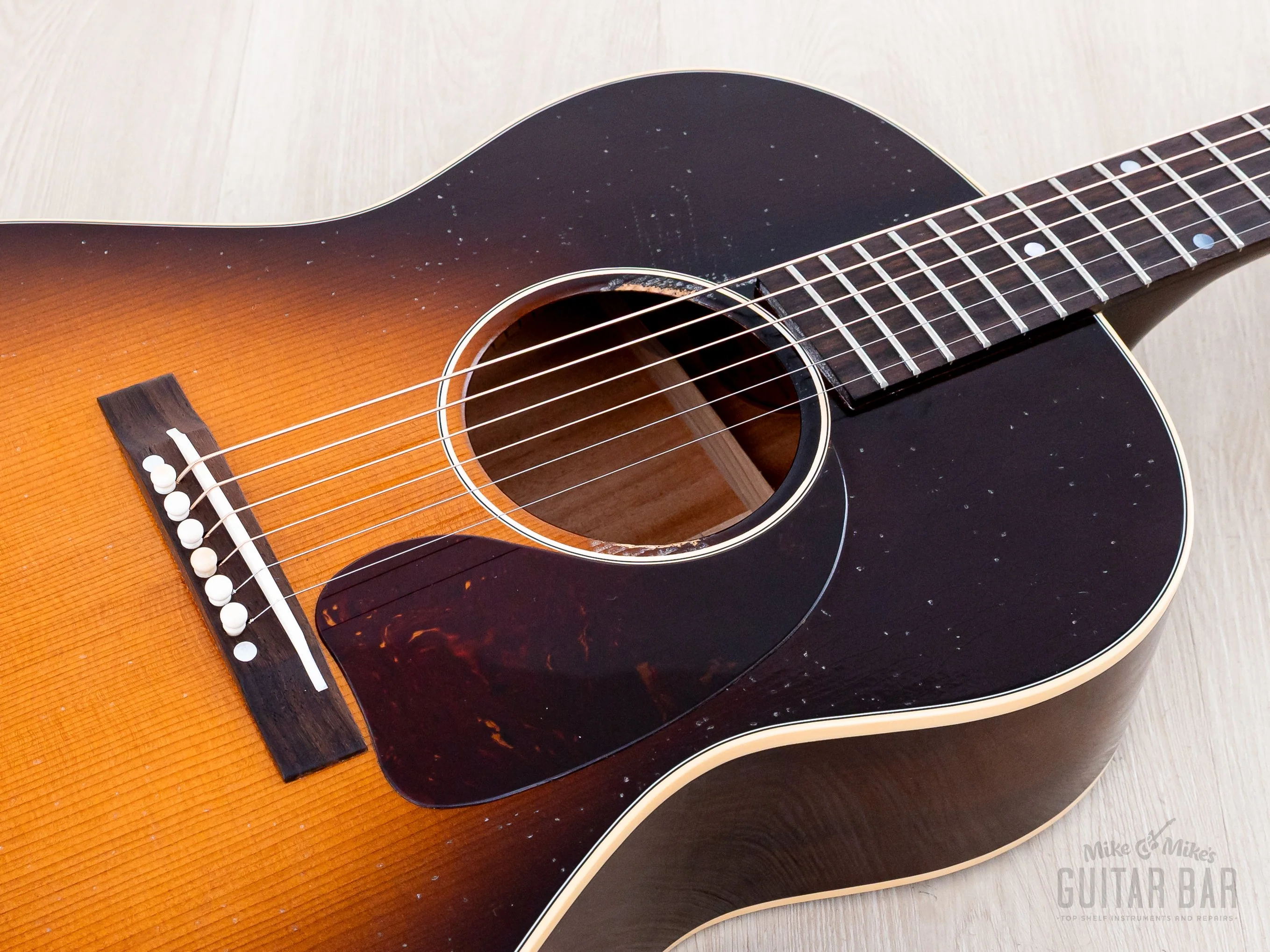 2025 Gibson Custom LG-2 Murphy Lab Light Aged 1946 Script Logo w/ Case, CoA - Image 7