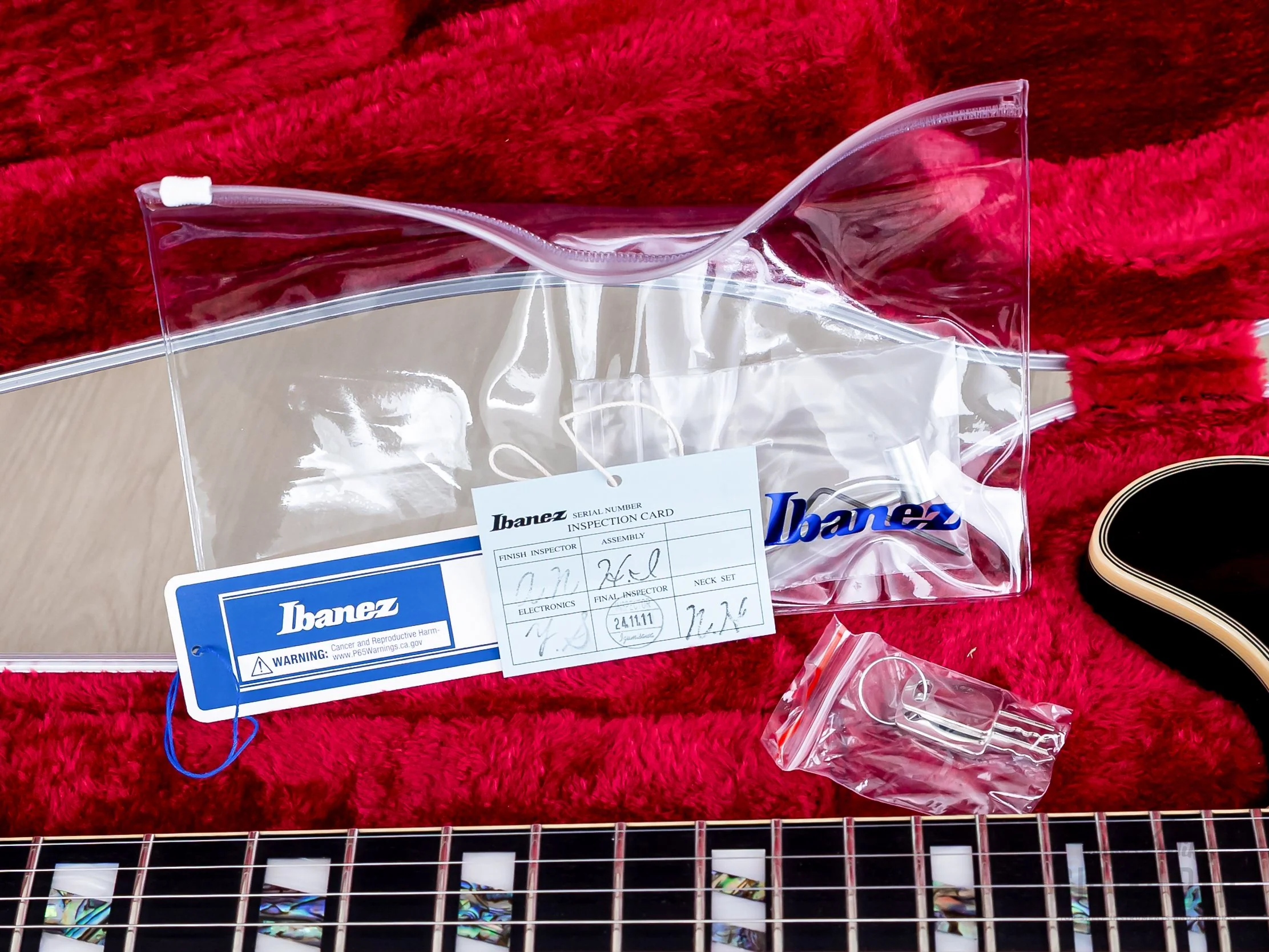 2025 Ibanez JSM100 John Scofield Signature Semi-Hollow Vintage Sunburst w/ Case, Tags - Image 16