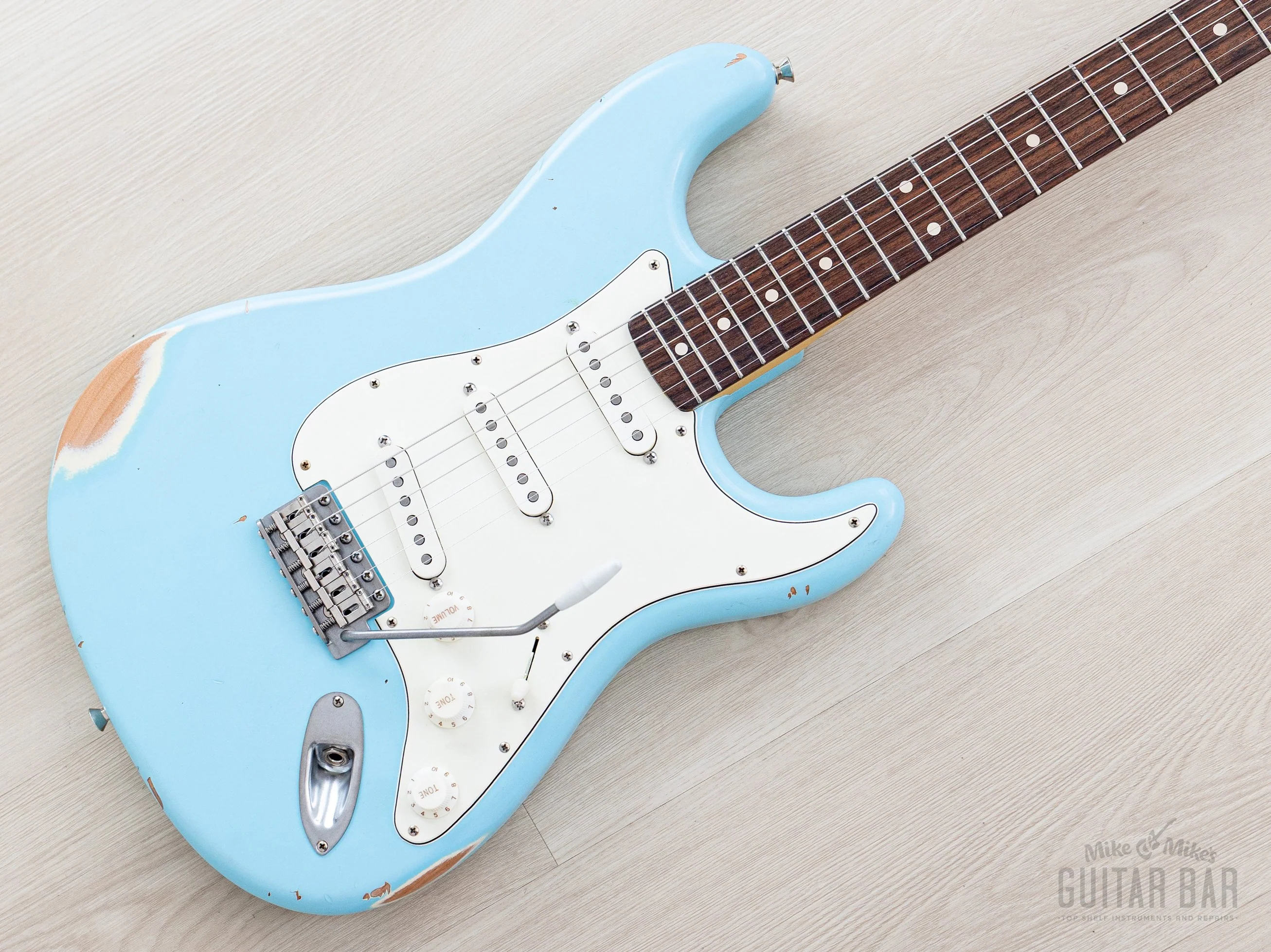 2025 Nash S-67 S-Style Electric Guitar Sonic Blue Medium Aged w/ Lollar, Case & Tags