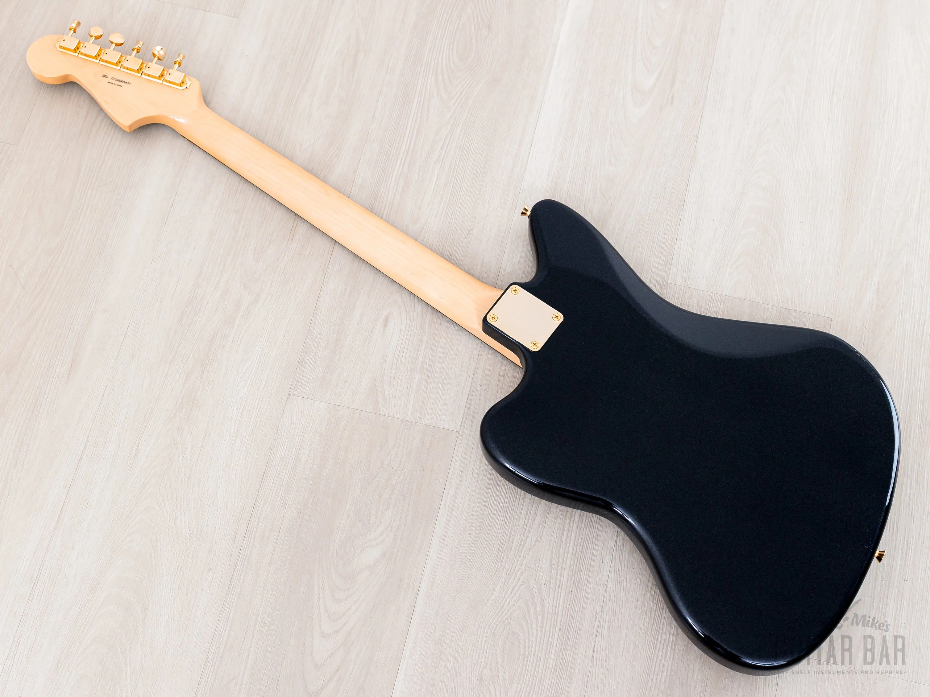2026 Fender Limted Edition Traditional II 60s Jazzmaster Black Pearl + Headstock w/ Gold Hardware, Japan MIJ - Image 13