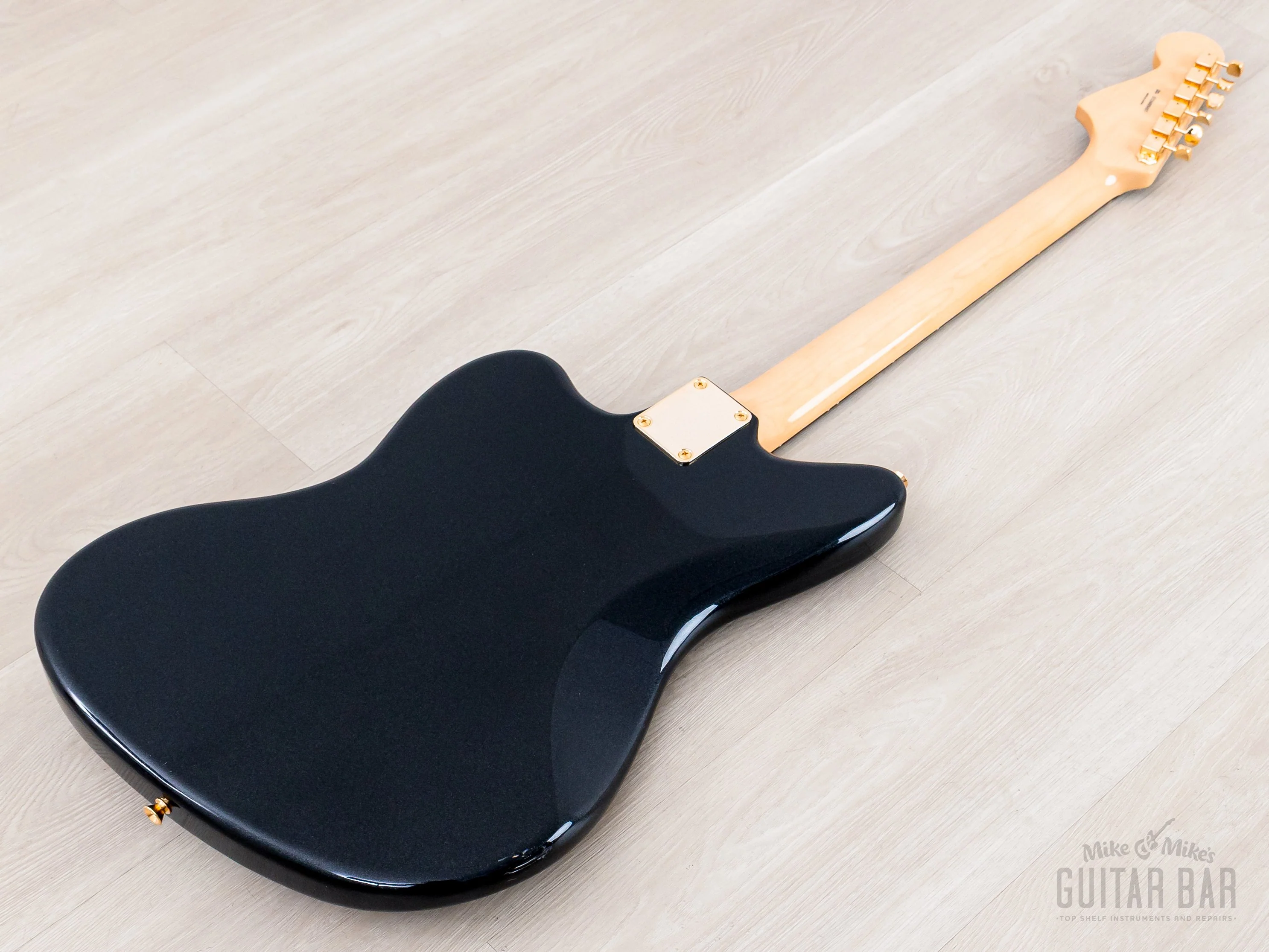 2026 Fender Limted Edition Traditional II 60s Jazzmaster Black Pearl + Headstock w/ Gold Hardware, Japan MIJ - Image 14