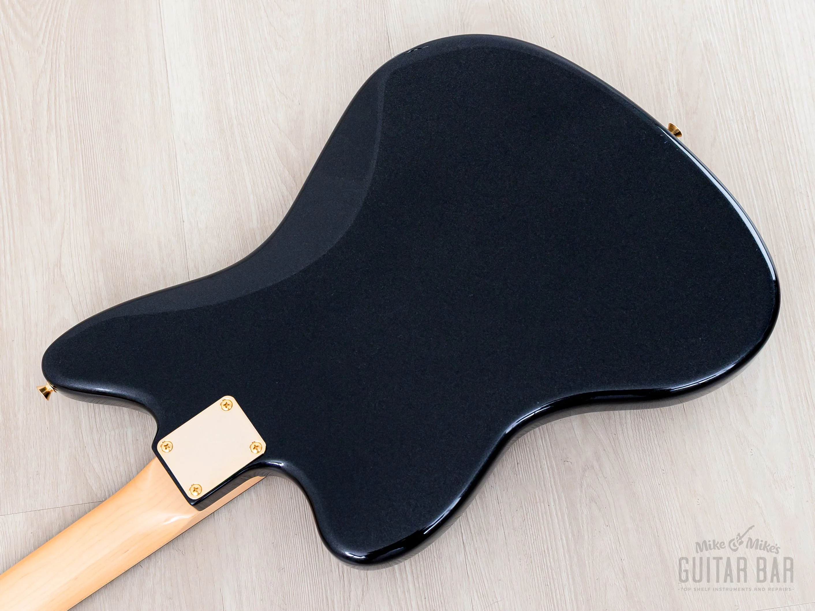 2026 Fender Limted Edition Traditional II 60s Jazzmaster Black Pearl + Headstock w/ Gold Hardware, Japan MIJ - Image 15