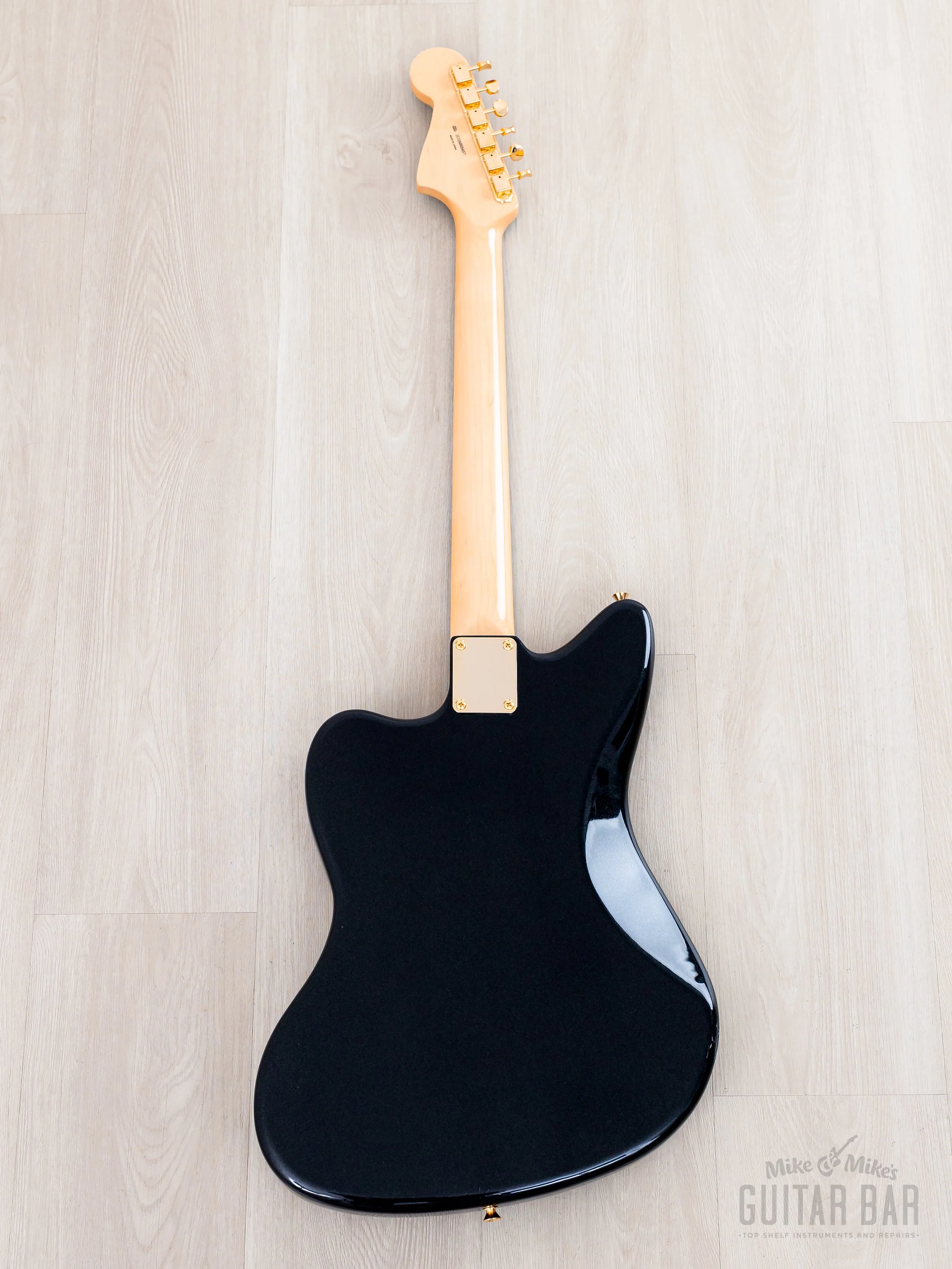 2026 Fender Limted Edition Traditional II 60s Jazzmaster Black Pearl + Headstock w/ Gold Hardware, Japan MIJ - Image 3