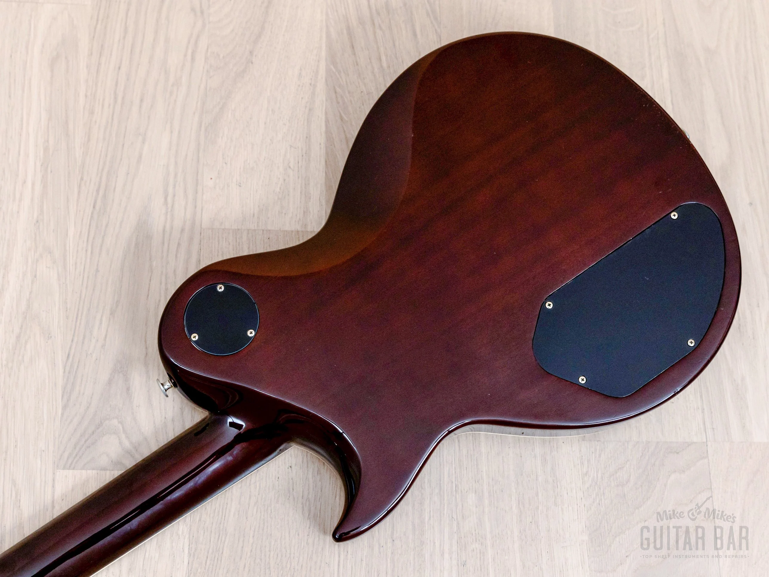 Aria Pro II PE-85R Electric Guitar Flame Top Tobacco Sunburst w/ Seymour Duncan, Japan - Image 12