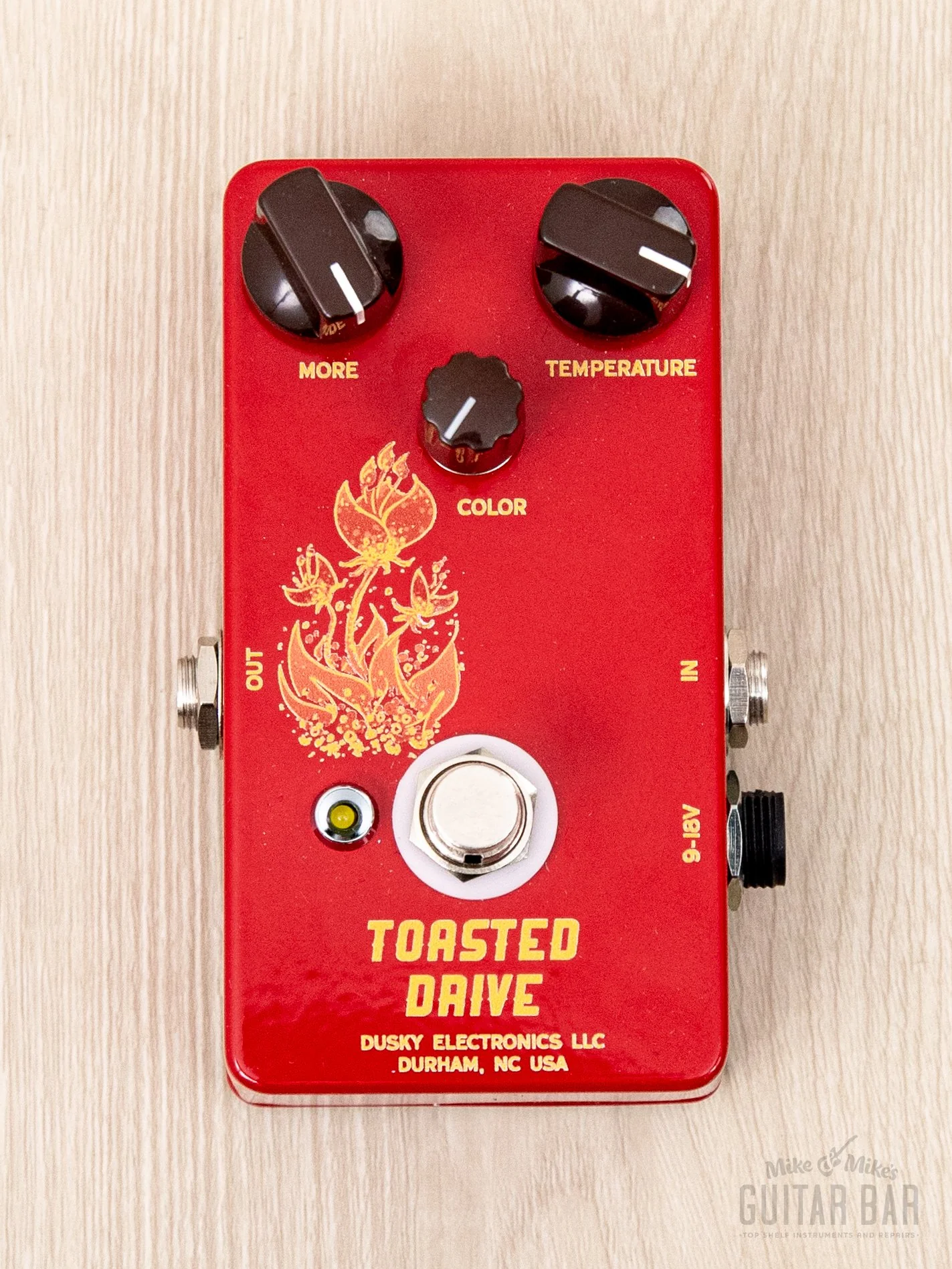 Dusky Electronics Toasted Drive Overdrive Guitar Effects Pedal w/ Box - Image 2