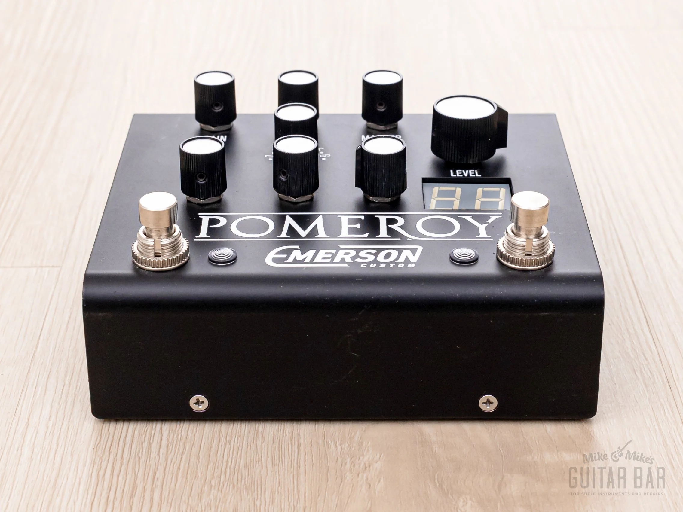 Emerson Custom Pomeroy Boost + Overdrive + Distortion Guitar Effects Pedal w/ Box & Paperwork - Image 3