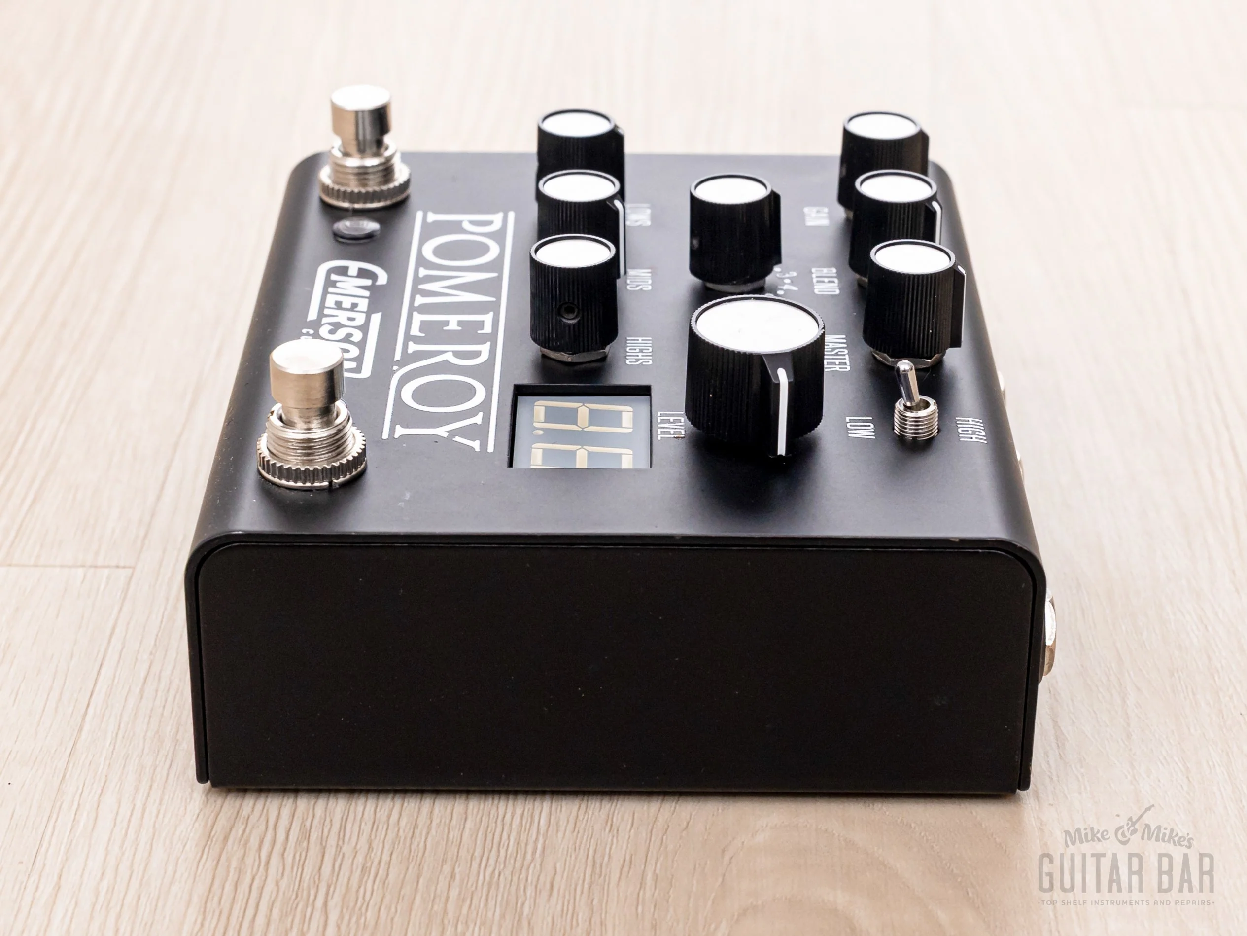 Emerson Custom Pomeroy Boost + Overdrive + Distortion Guitar Effects Pedal w/ Box & Paperwork - Image 6