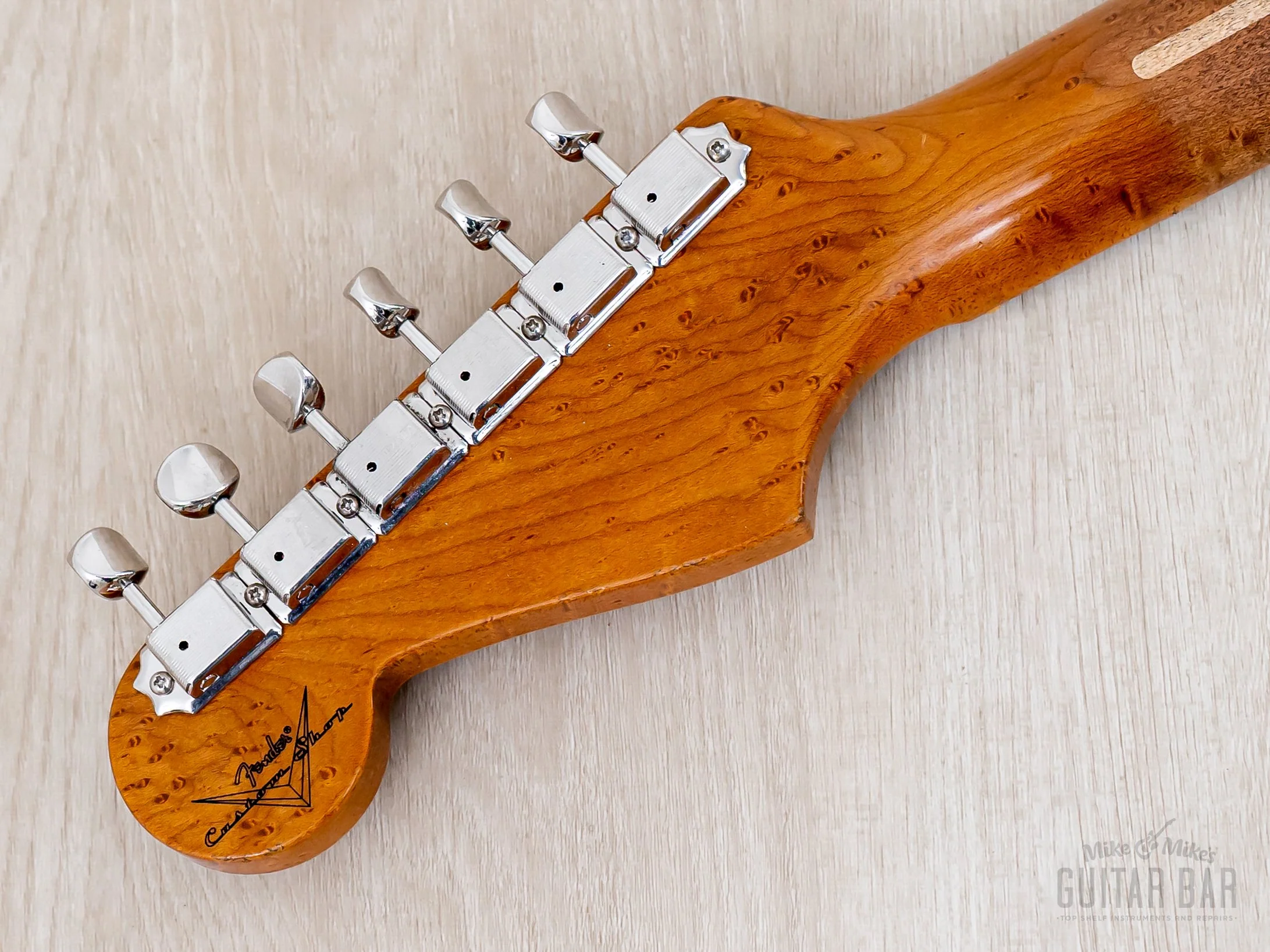 Fender Custom Shop 1956 Stratocaster Roasted Relic Aged Surf Green w/ Fat '60s Pickups - Image 5