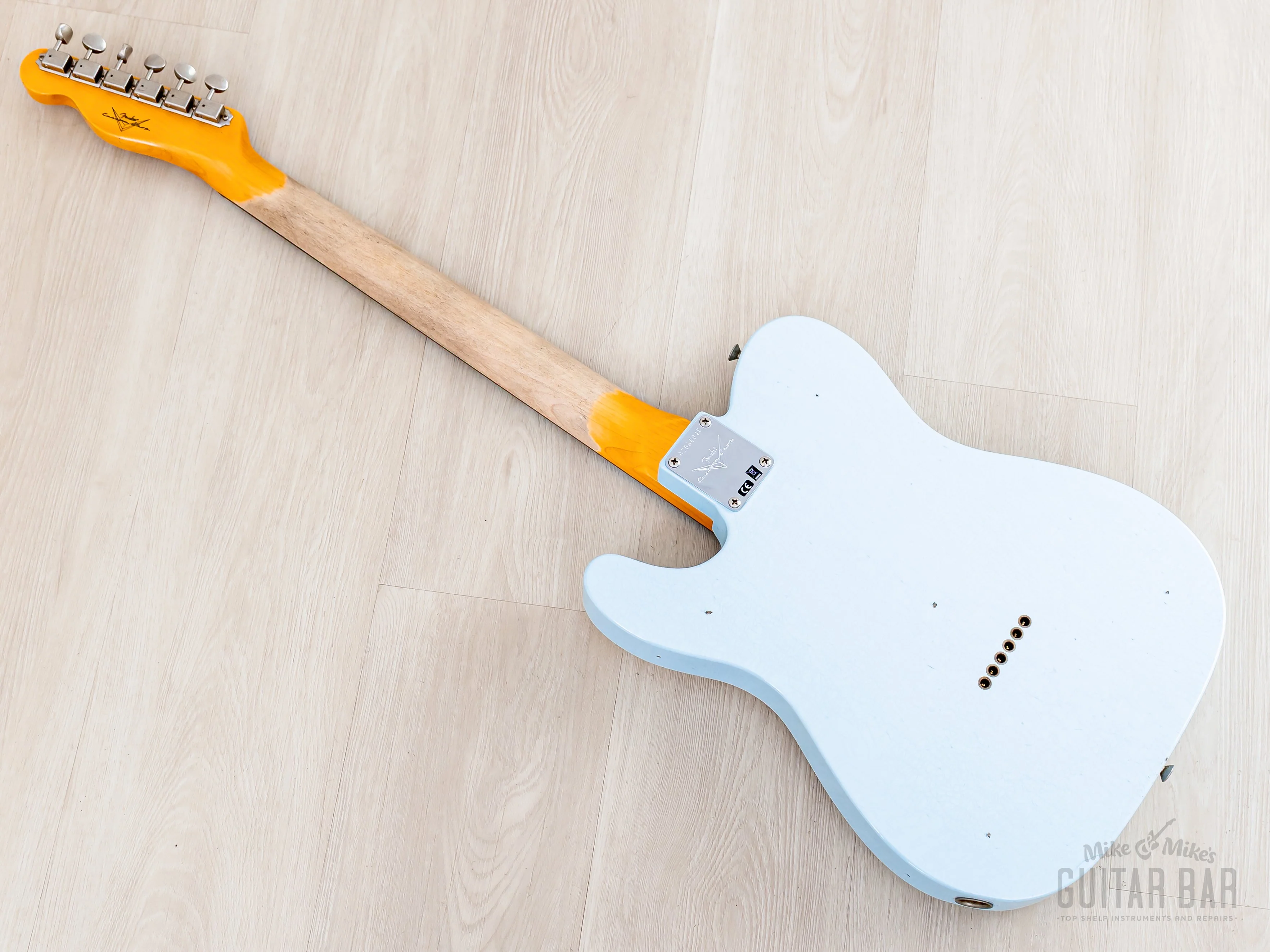 Fender Custom Shop '59 Telecaster Journeyman Relic Sonic Blue - Image 11