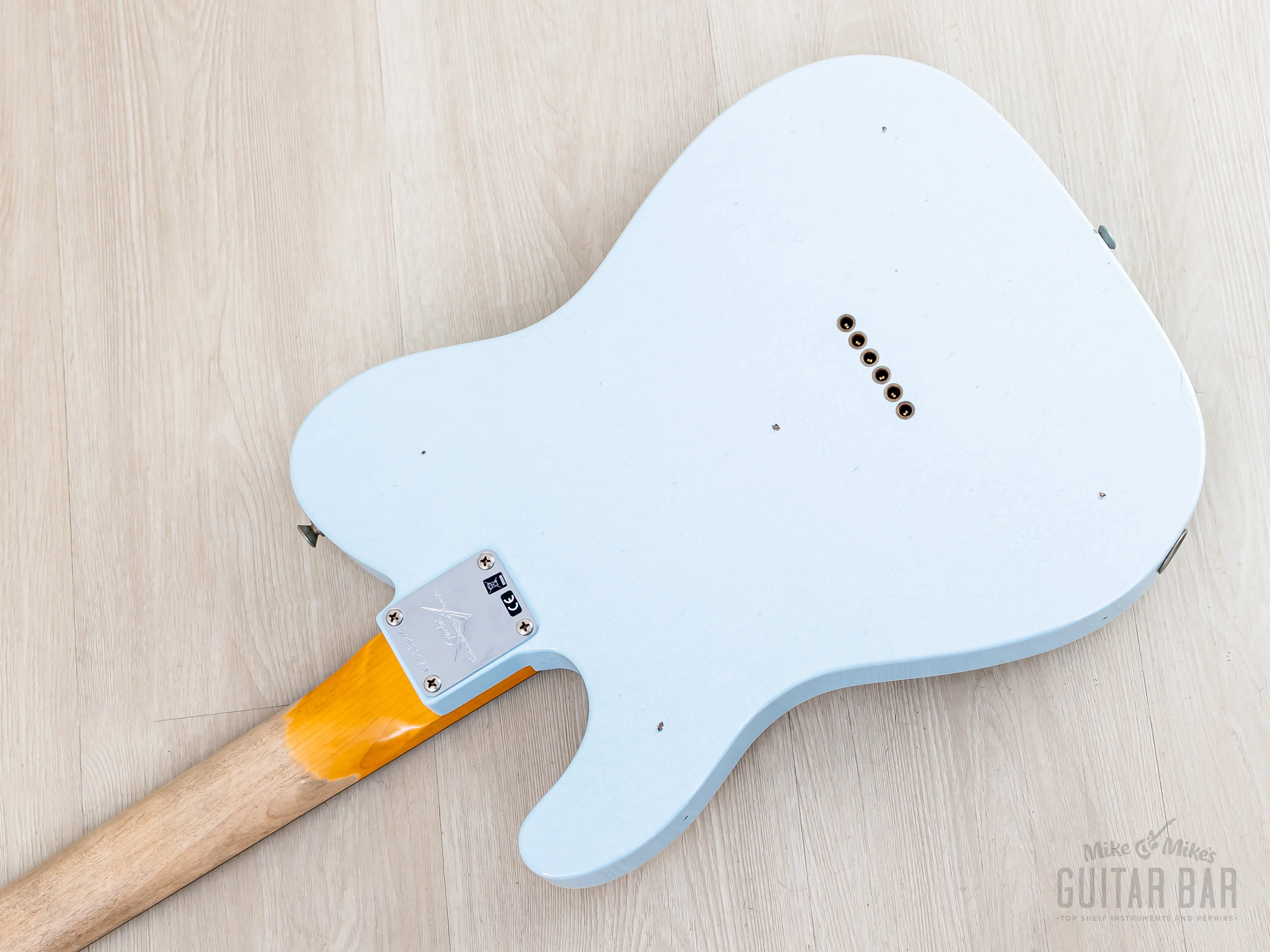 Fender Custom Shop '59 Telecaster Journeyman Relic Sonic Blue - Image 12
