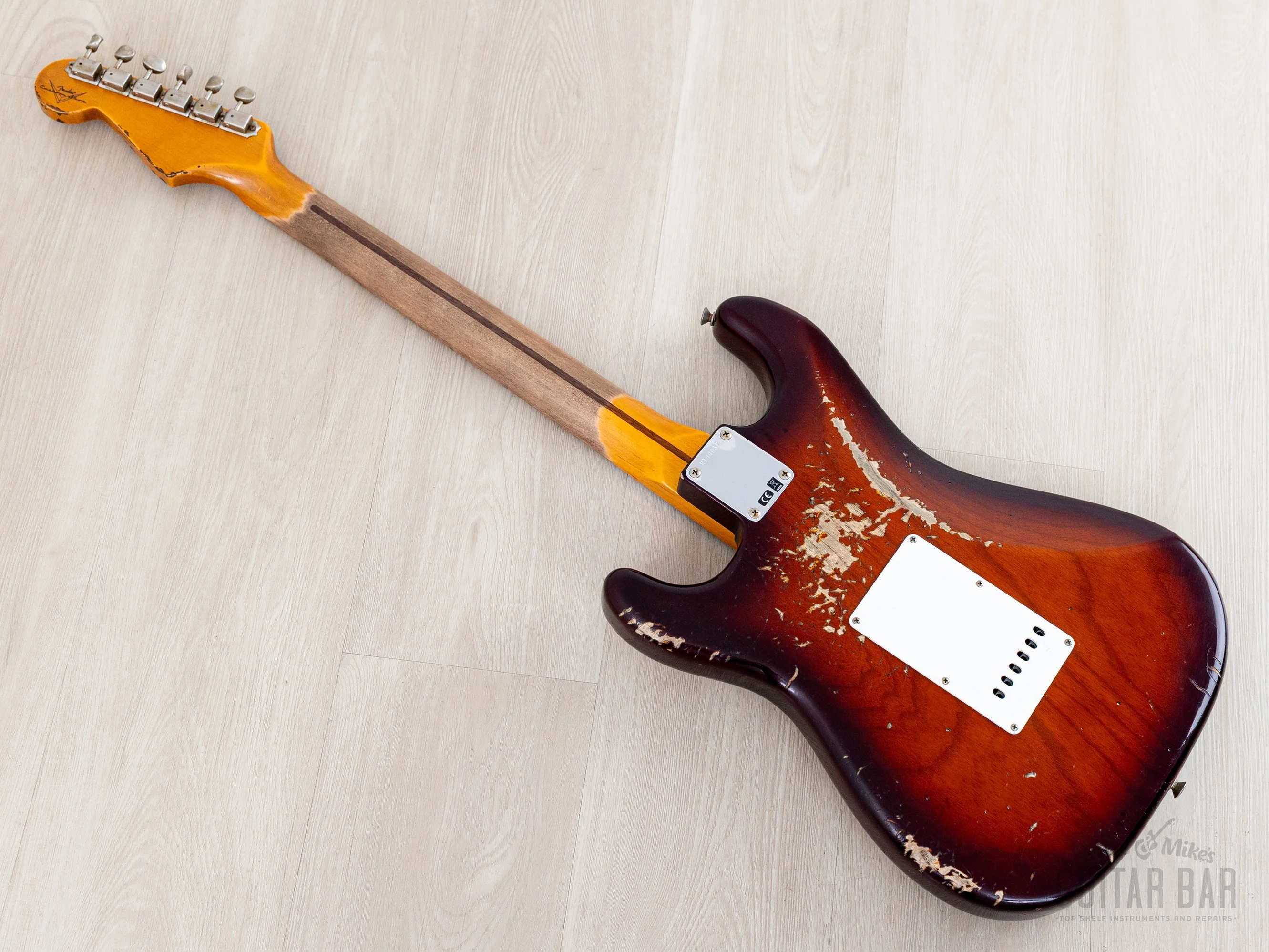 Fender Custom Shop Special Run ‘25 1957 Stratocaster Heavy Relic Violin Burst w/ Case, CoA, Featherweight - Image 13