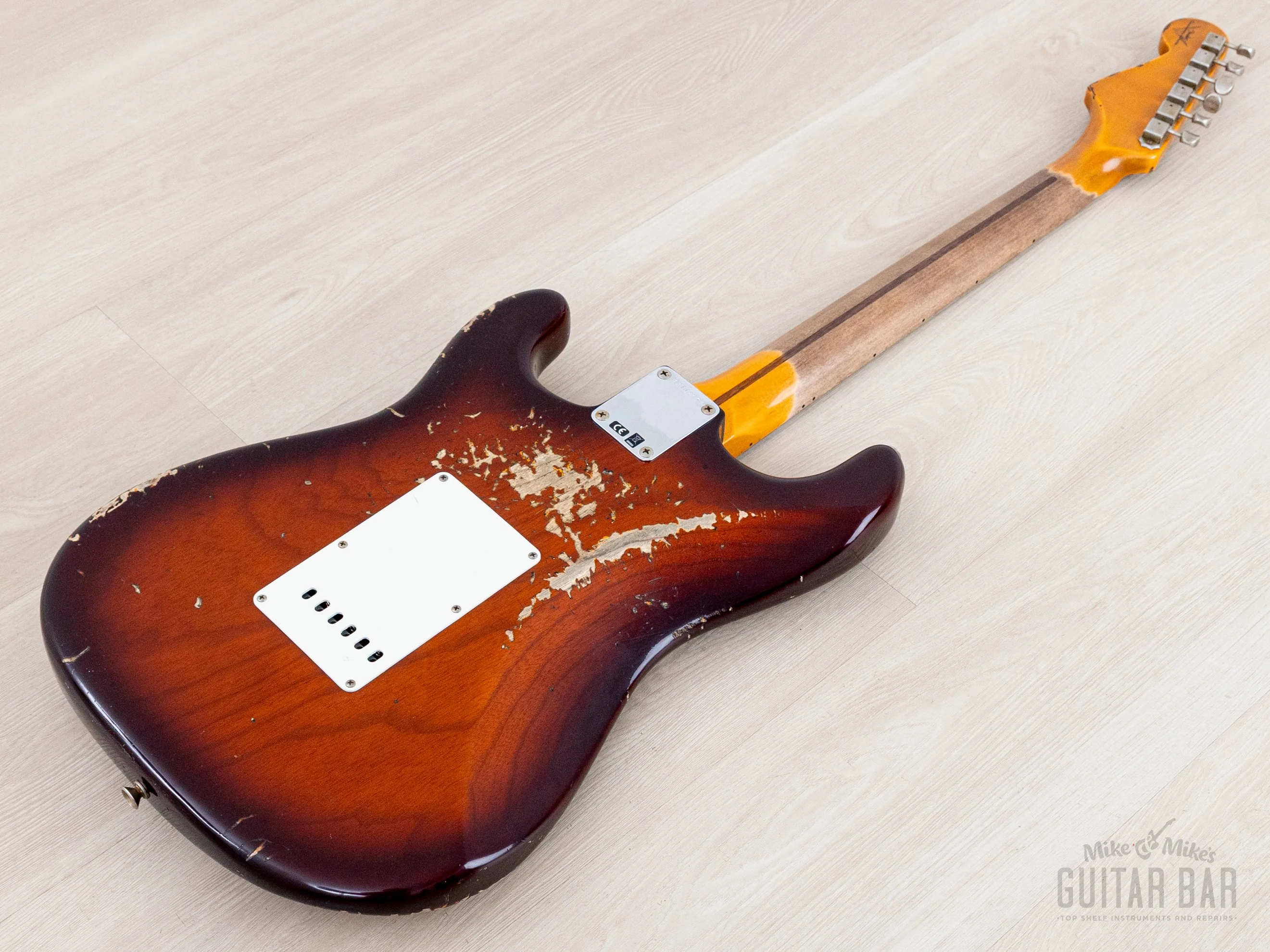 Fender Custom Shop Special Run ‘25 1957 Stratocaster Heavy Relic Violin Burst w/ Case, CoA, Featherweight - Image 14