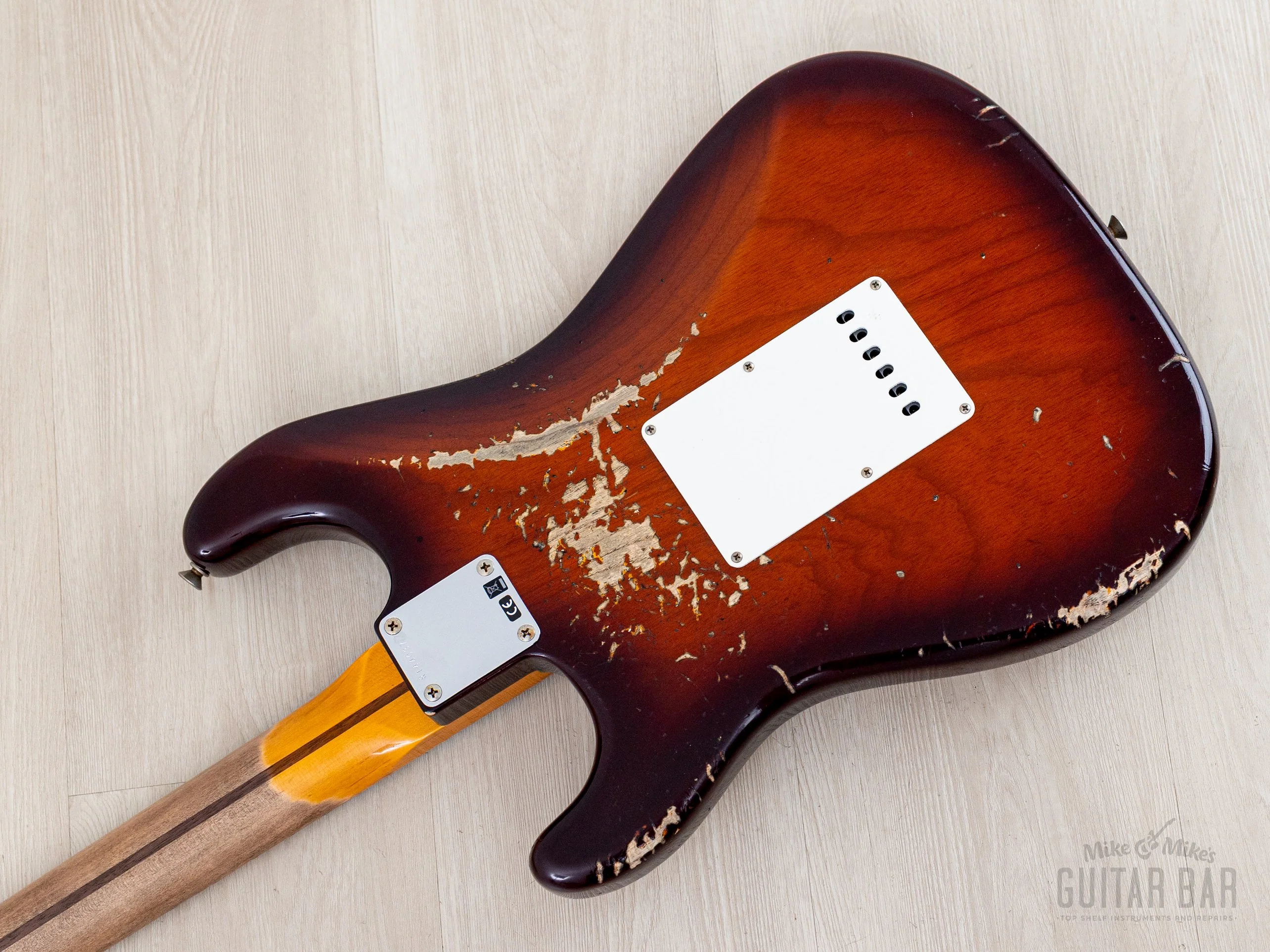 Fender Custom Shop Special Run ‘25 1957 Stratocaster Heavy Relic Violin Burst w/ Case, CoA, Featherweight - Image 15
