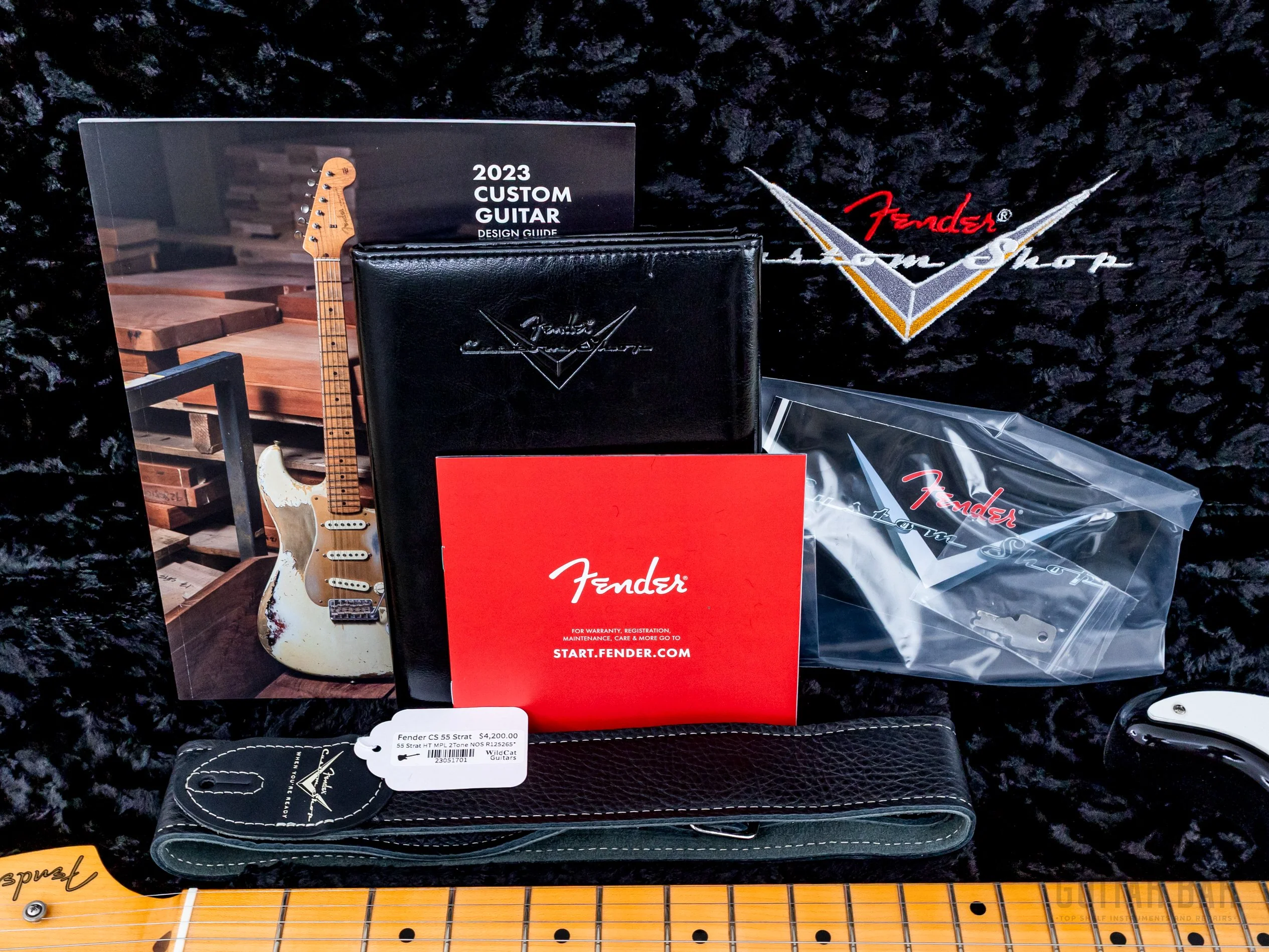 Fender Custom Shop Vintage Custom ‘55 Hardtail Stratocaster Time Capsule Package Sunburst, Featherweight - Image 15
