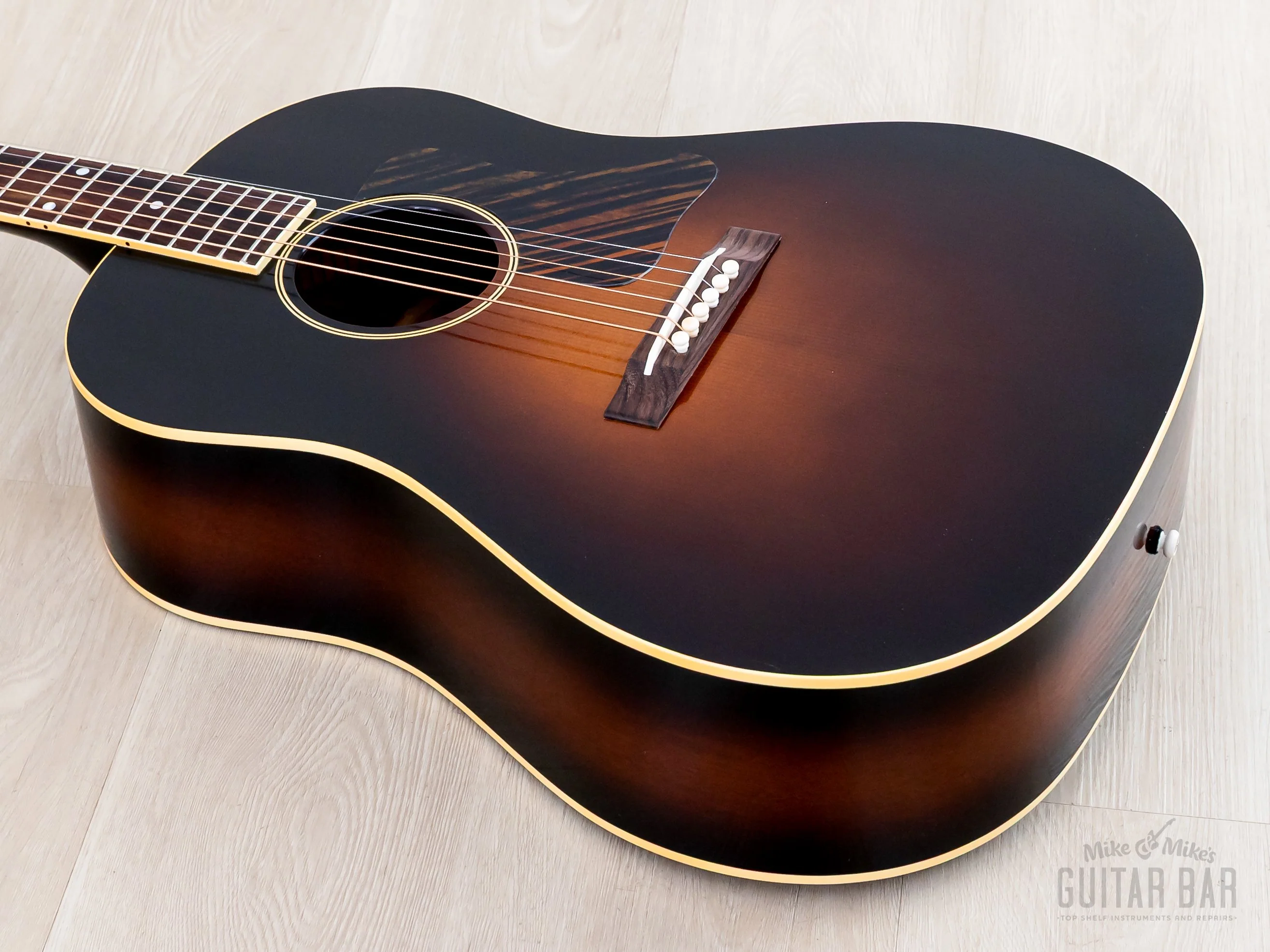 Gibson Custom Historic 1934 Jumbo Reissue, Adirondack Red Spruce, VOS Vintage Sunburst - Image 12