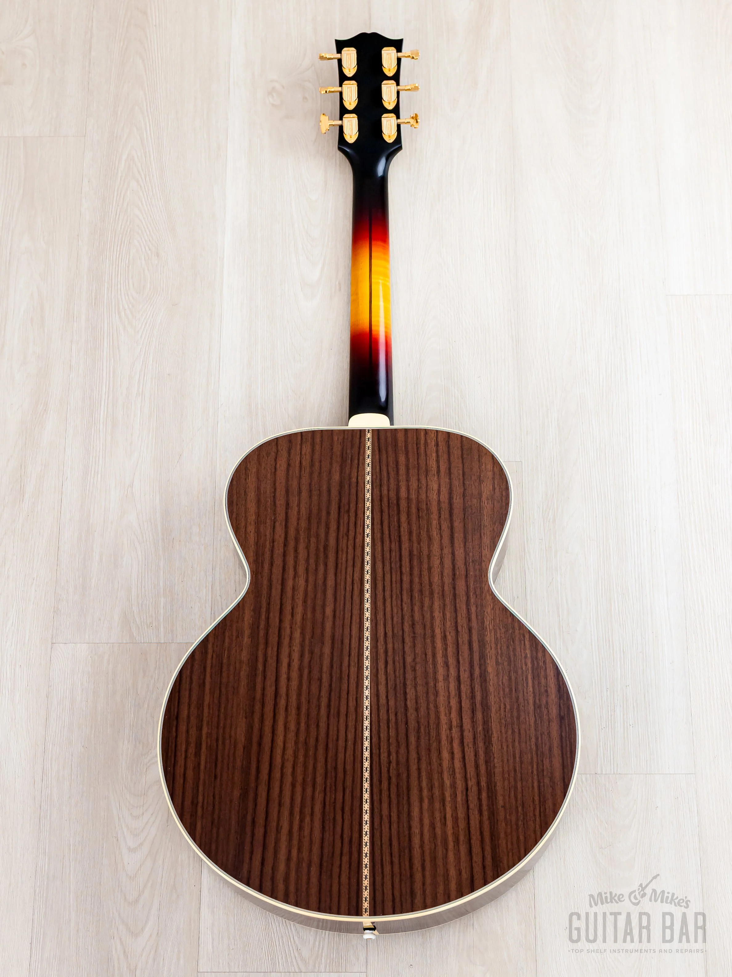 Gibson Custom Historic Pre-War SJ-200 Reissue, Adirondack Red Spruce & Rosewood, Vintage Sunburst VOS - Image 3