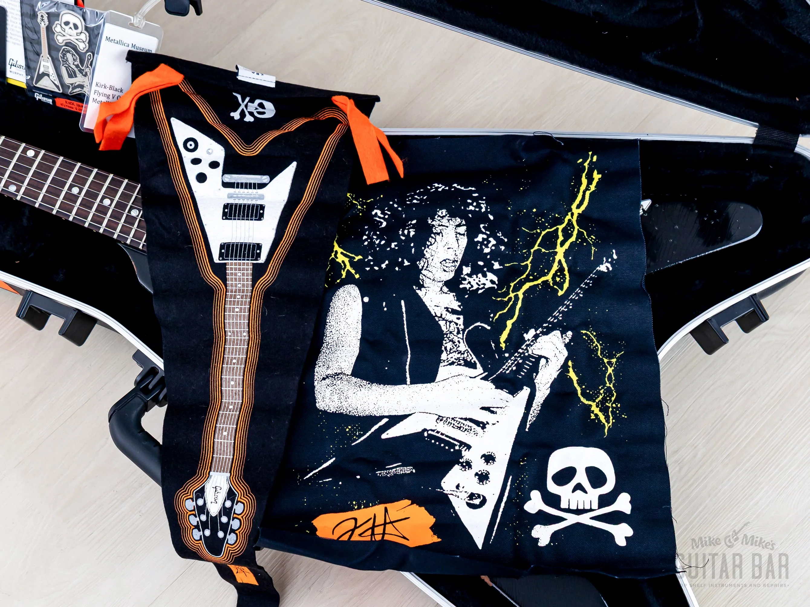 Gibson Custom Shop Kirk Hammett 1979 Flying V Murphy Lab Aged Ebony - Image 14